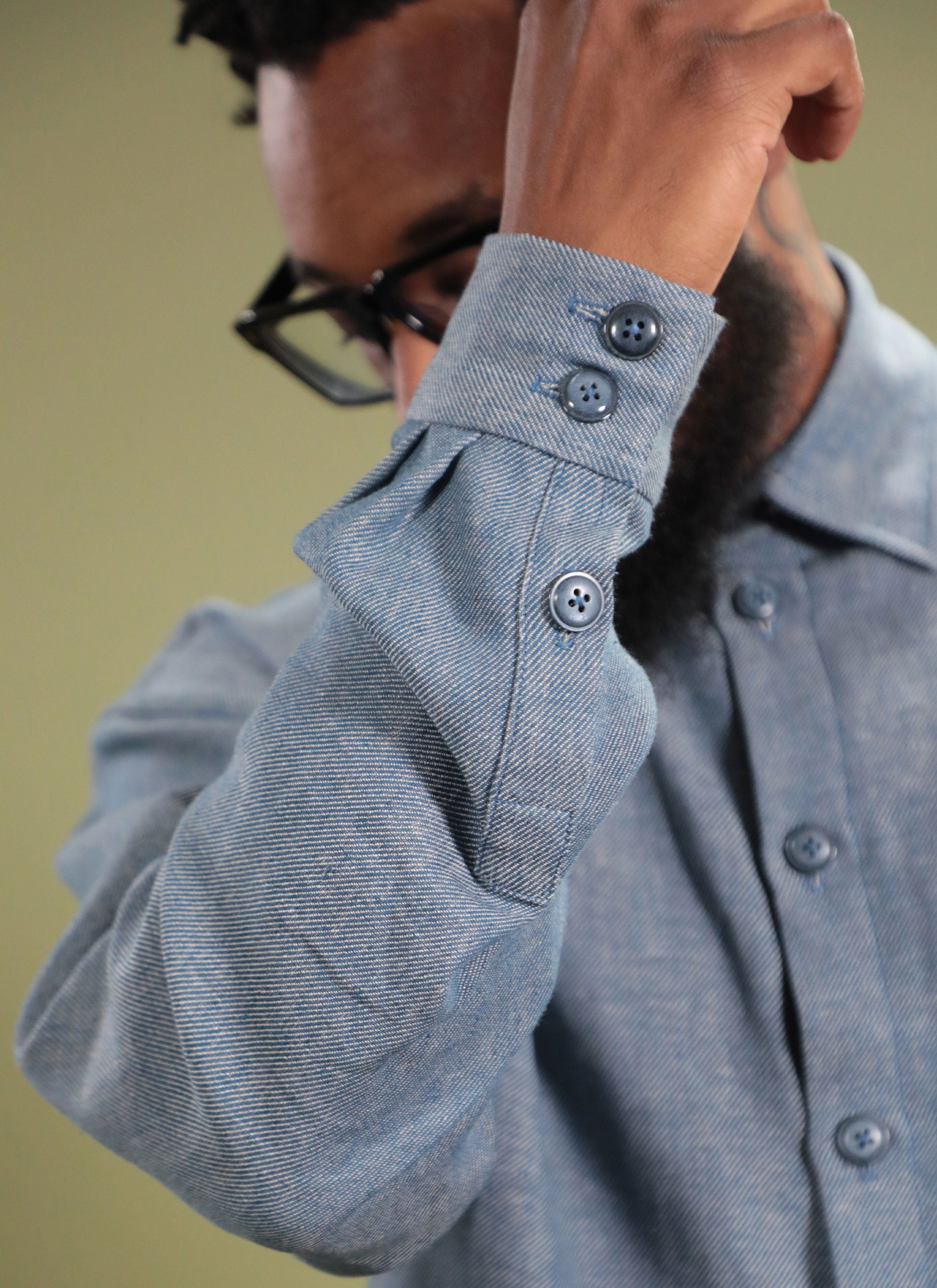 Know Me Men's Shirt and Jeans with Belt ME2142