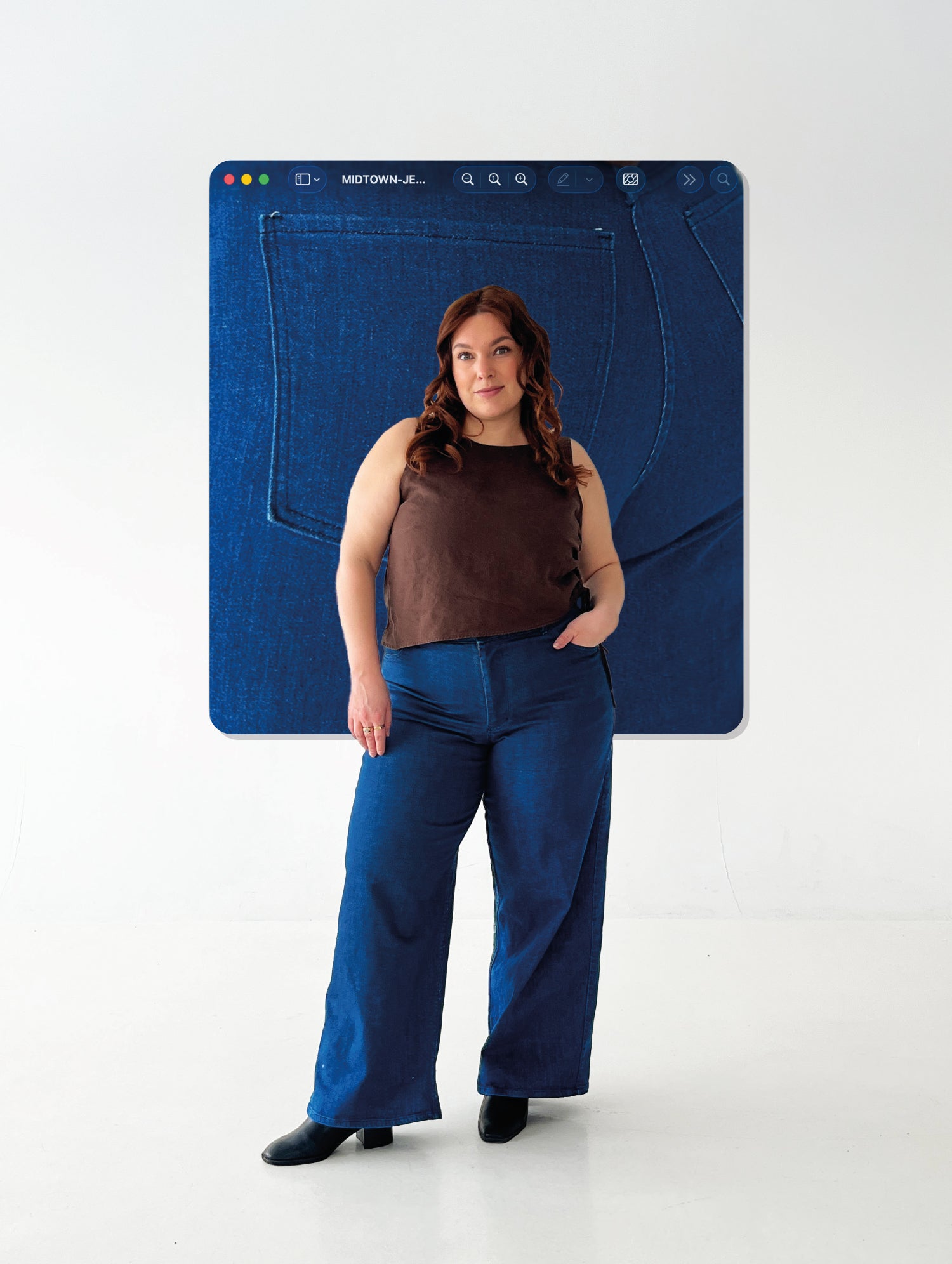 Les Perlines Midtown Jeans