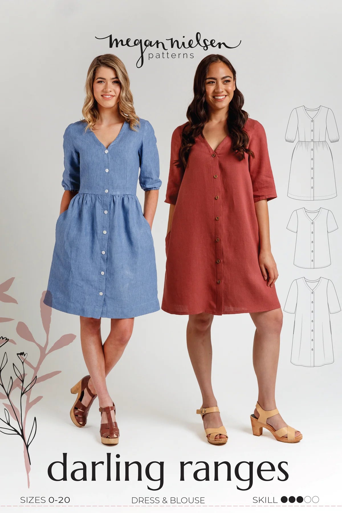 Megan Nielsen Darling Ranges Dress and Blouse