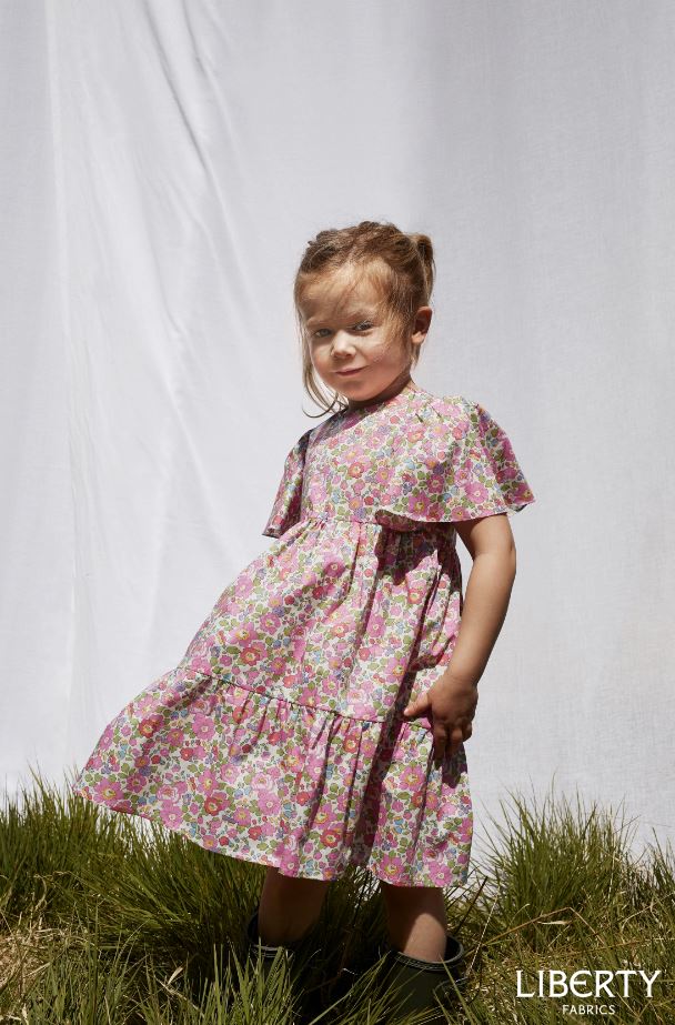 Liberty Sewing Patterns Mabel Tiered Dress