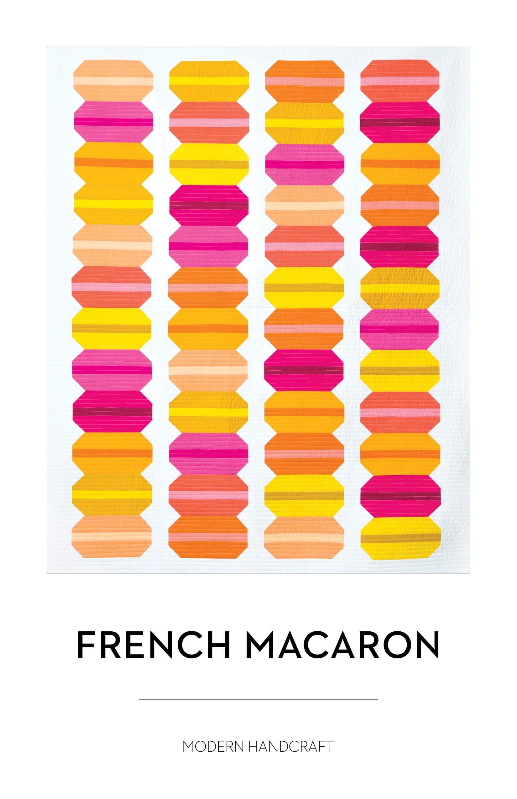 Modern Handcraft French Macaron Quilt