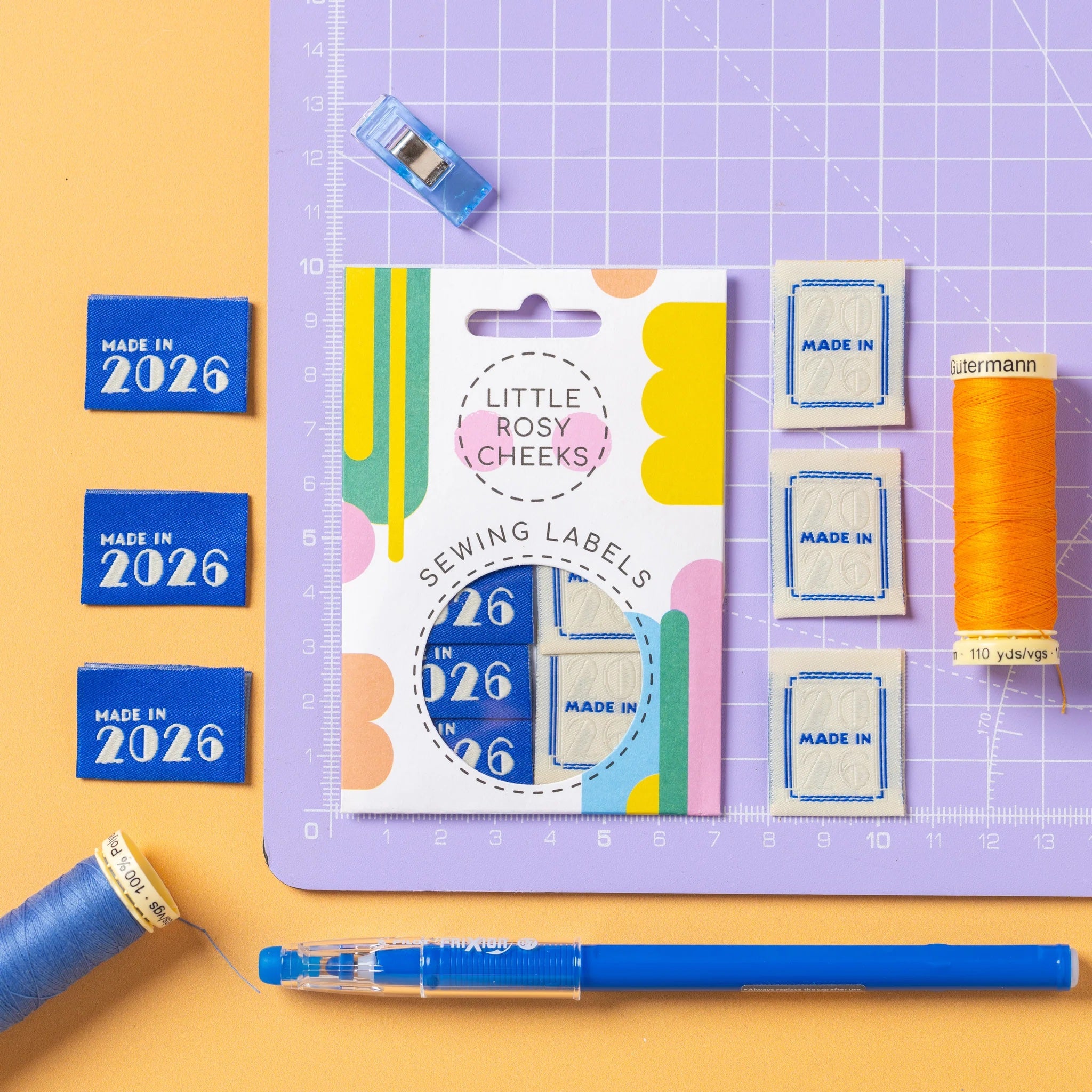 Little Rosy Cheeks 'Made in 2026' Labels