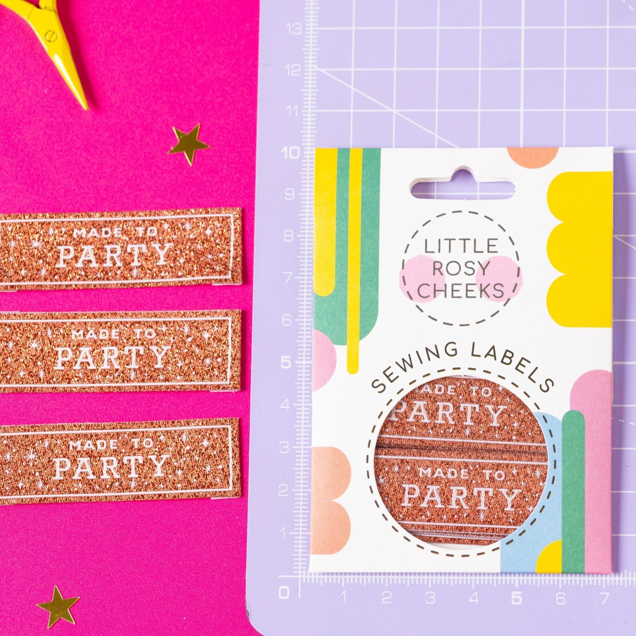 Little Rosy Cheeks 'Made to Party' Labels