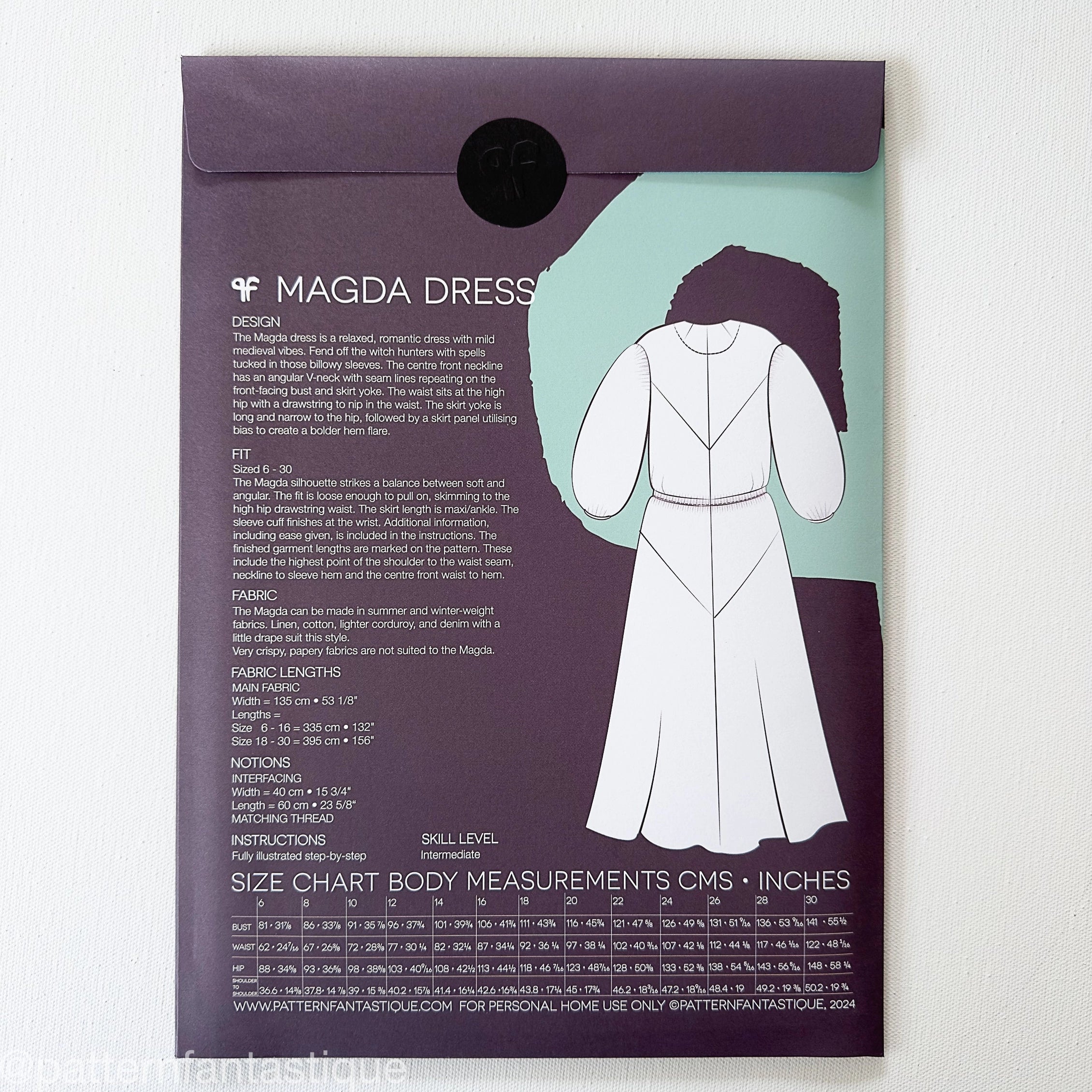 Pattern Fantastique Magda Dress – The Fold Line