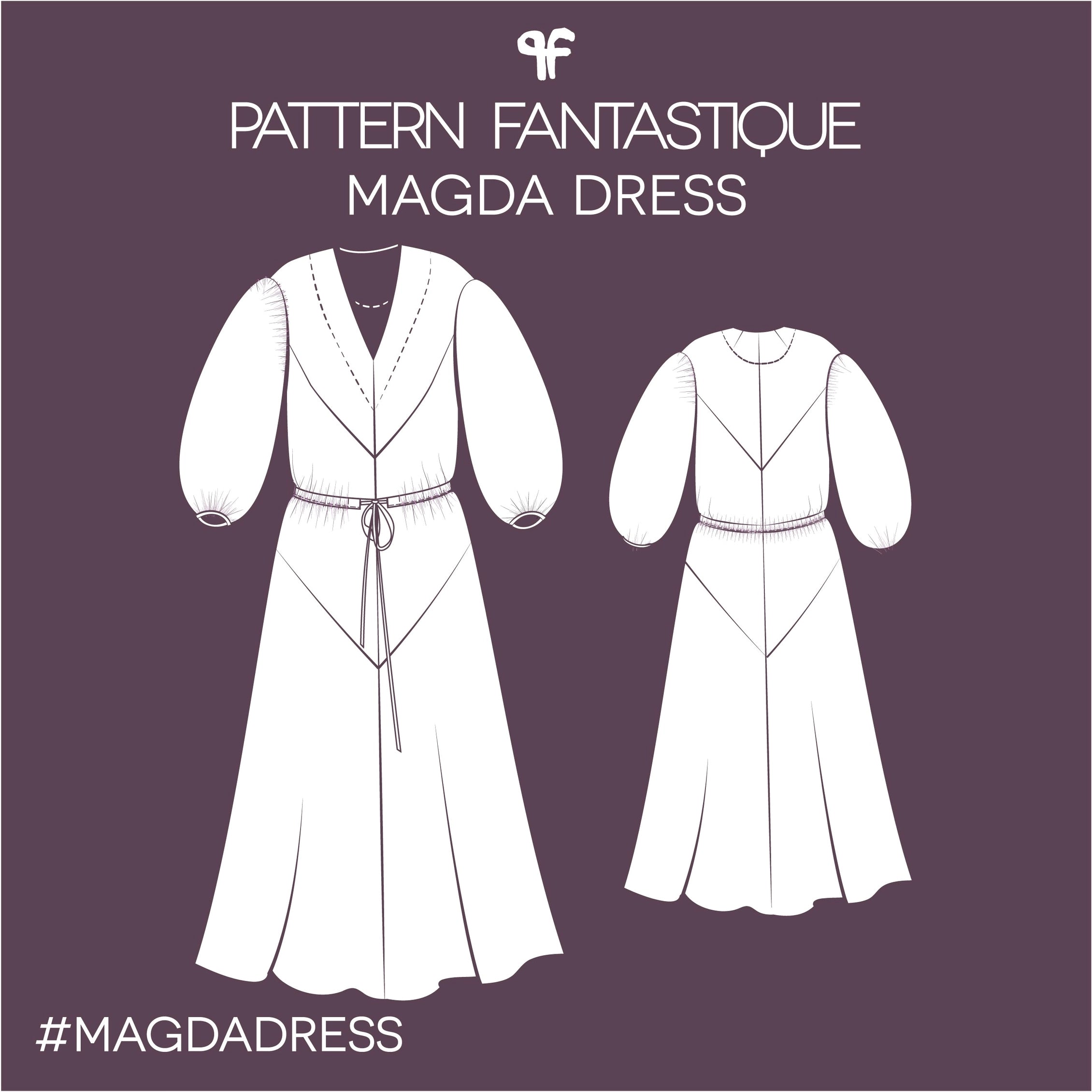 Pattern Fantastique Magda Dress – The Fold Line