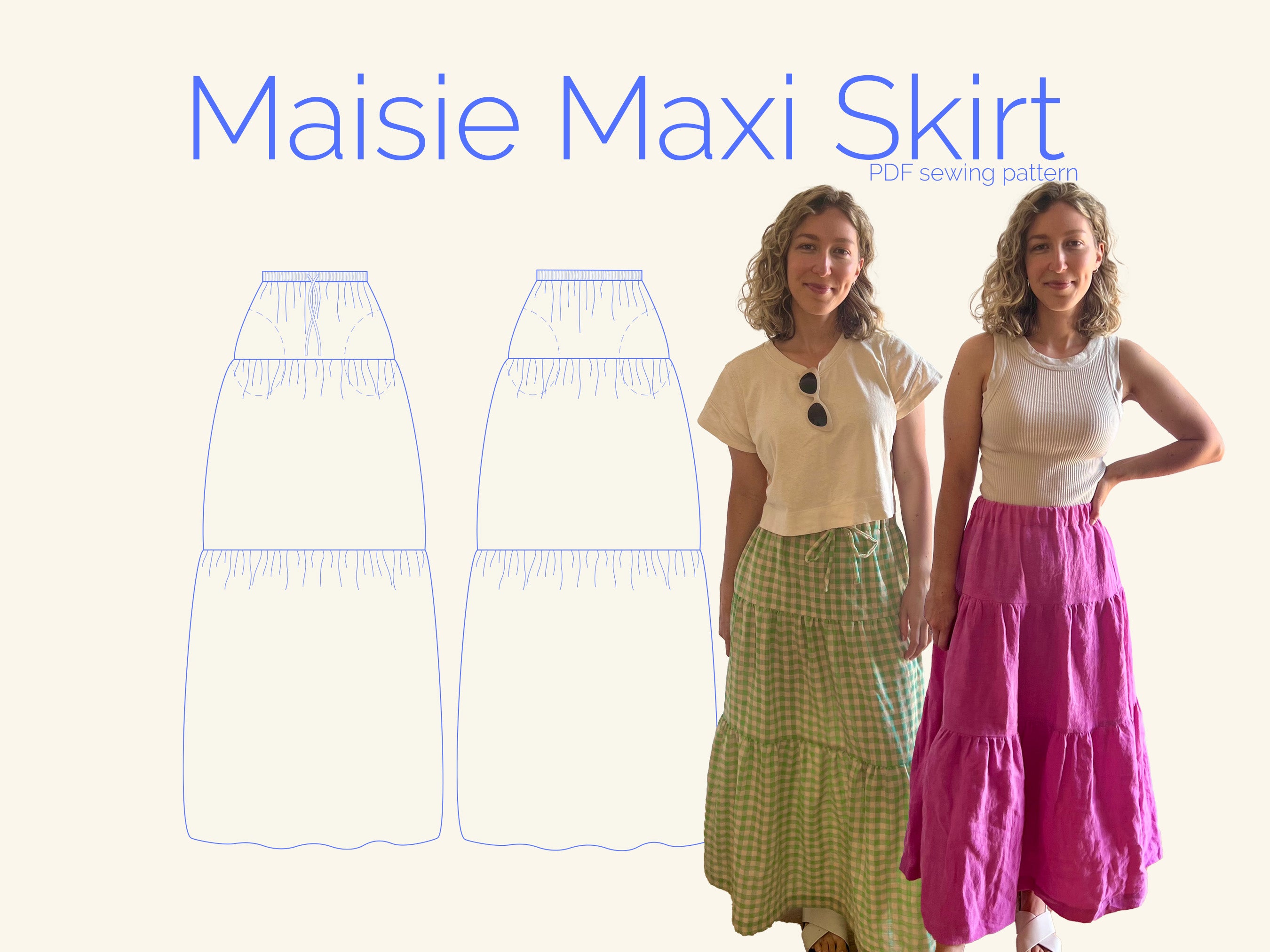 Elle Stitch Maisie Maxi Skirt