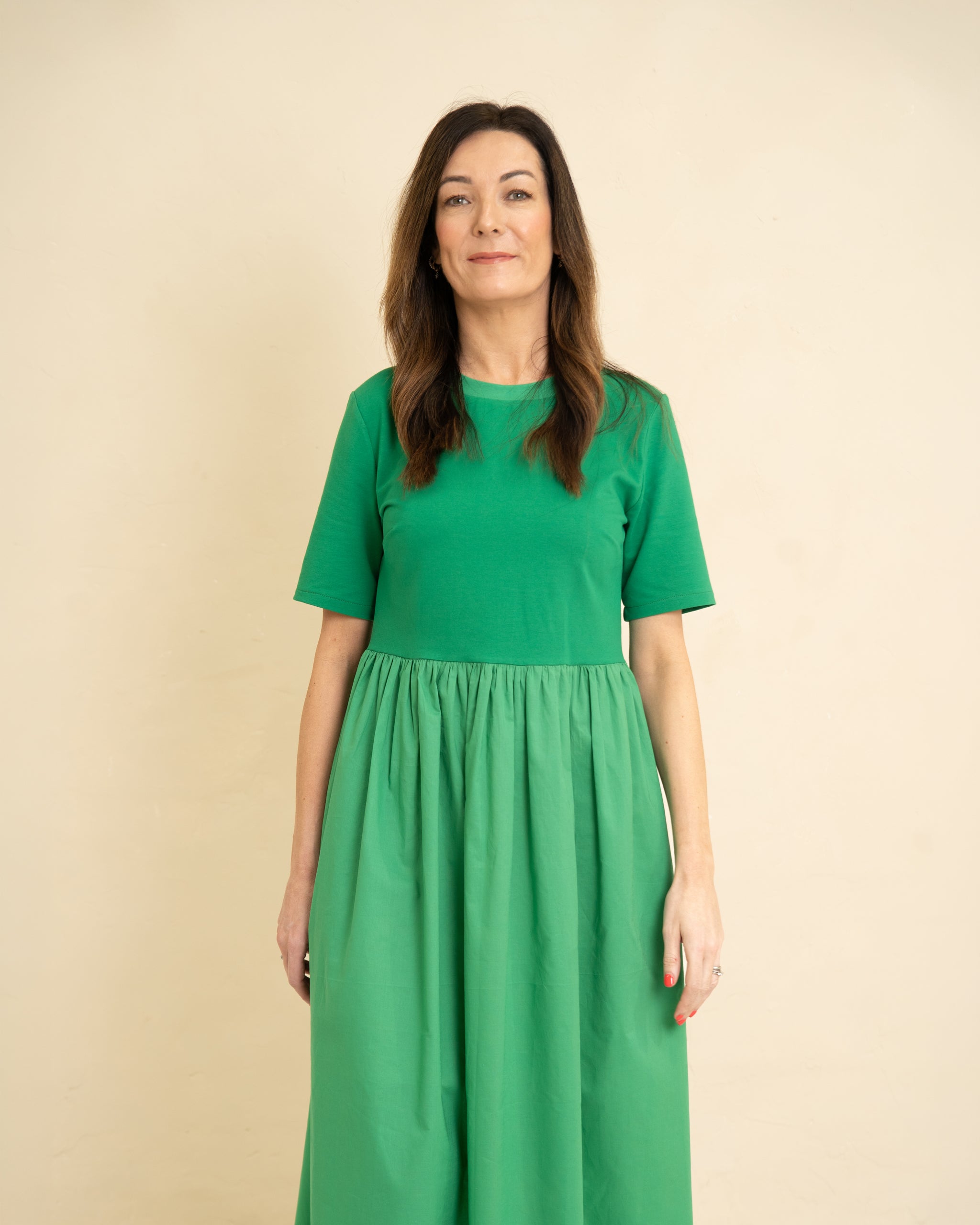 Little Rosy Cheeks Maize Dress