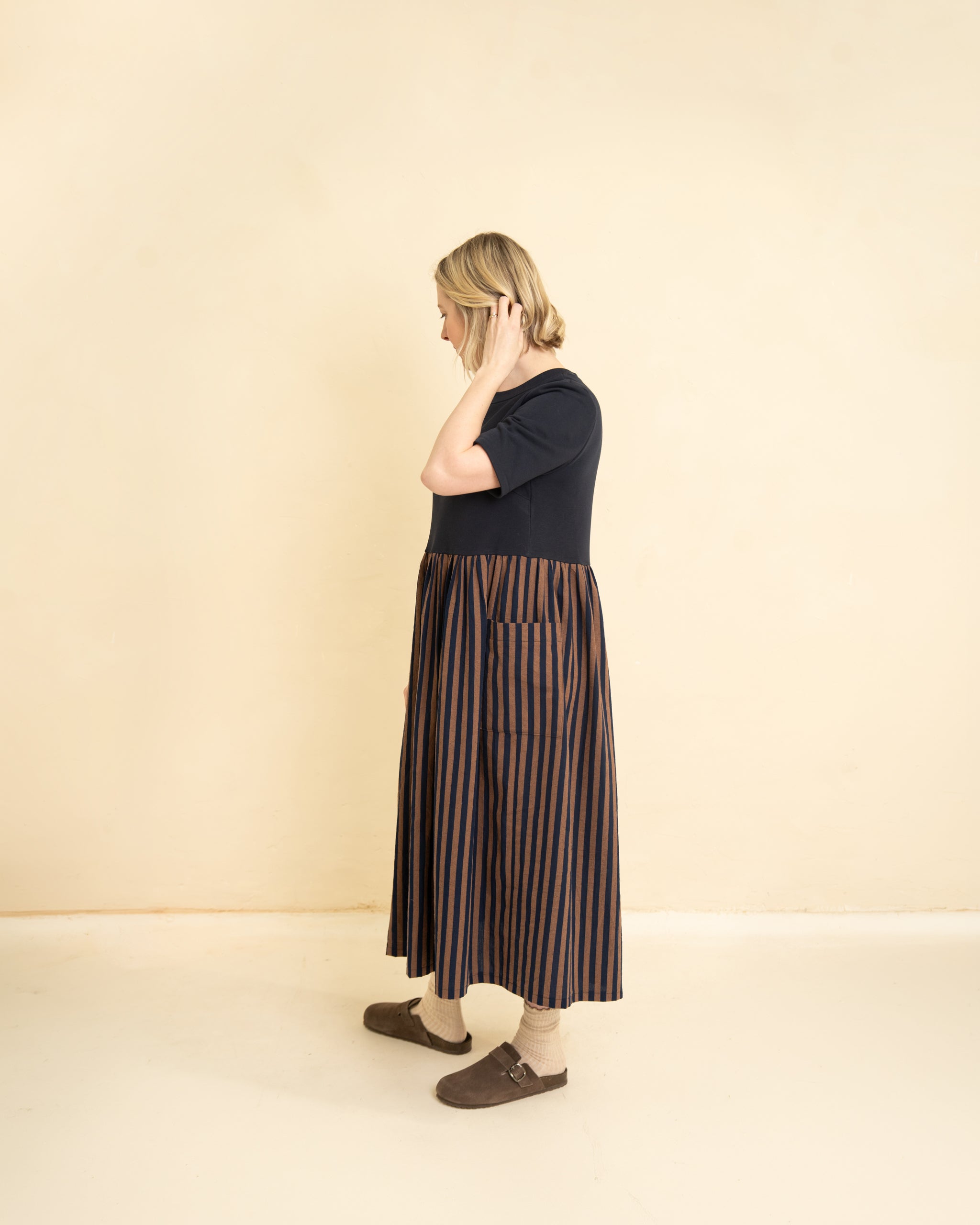 Little Rosy Cheeks Maize Dress