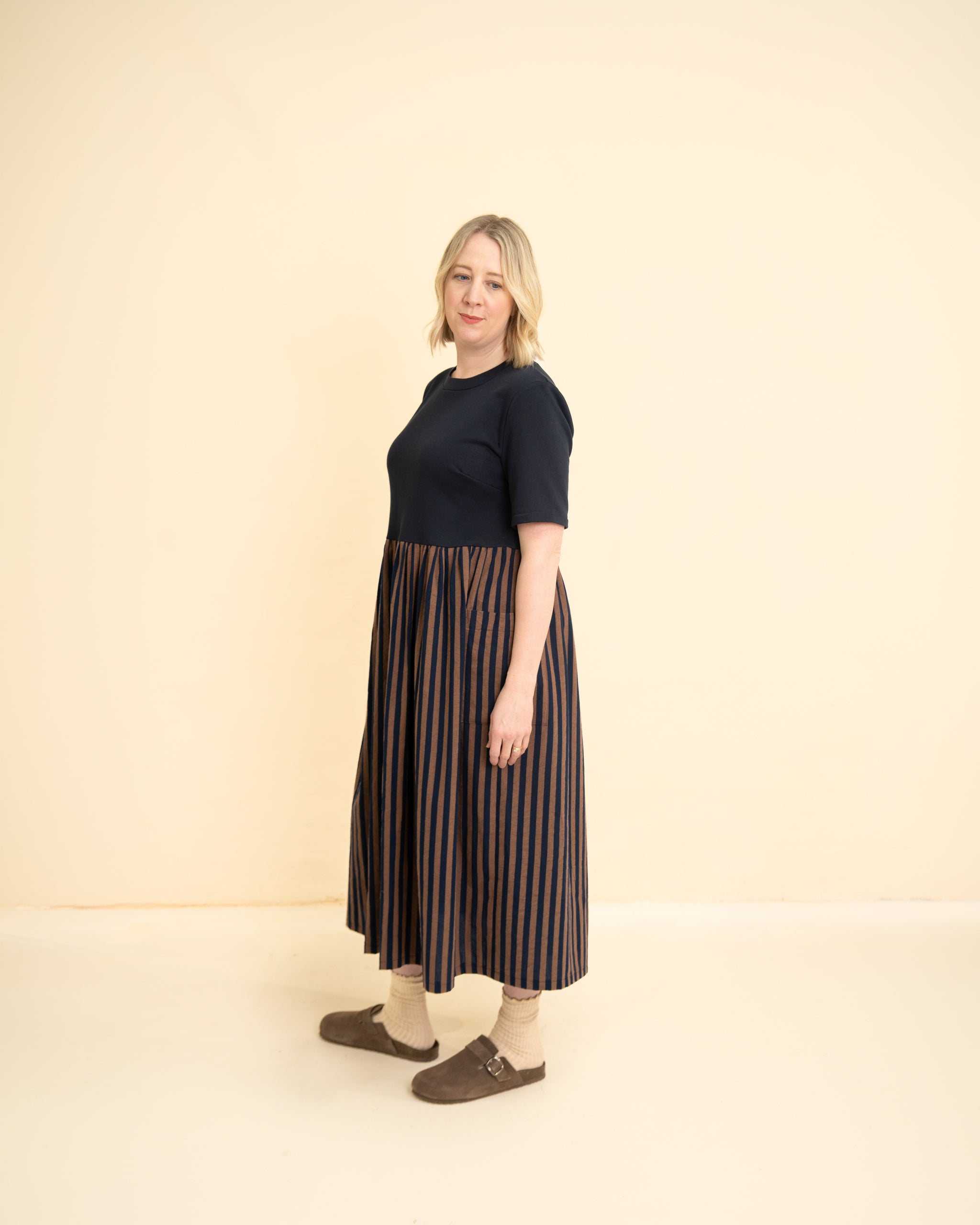 Little Rosy Cheeks Maize Dress