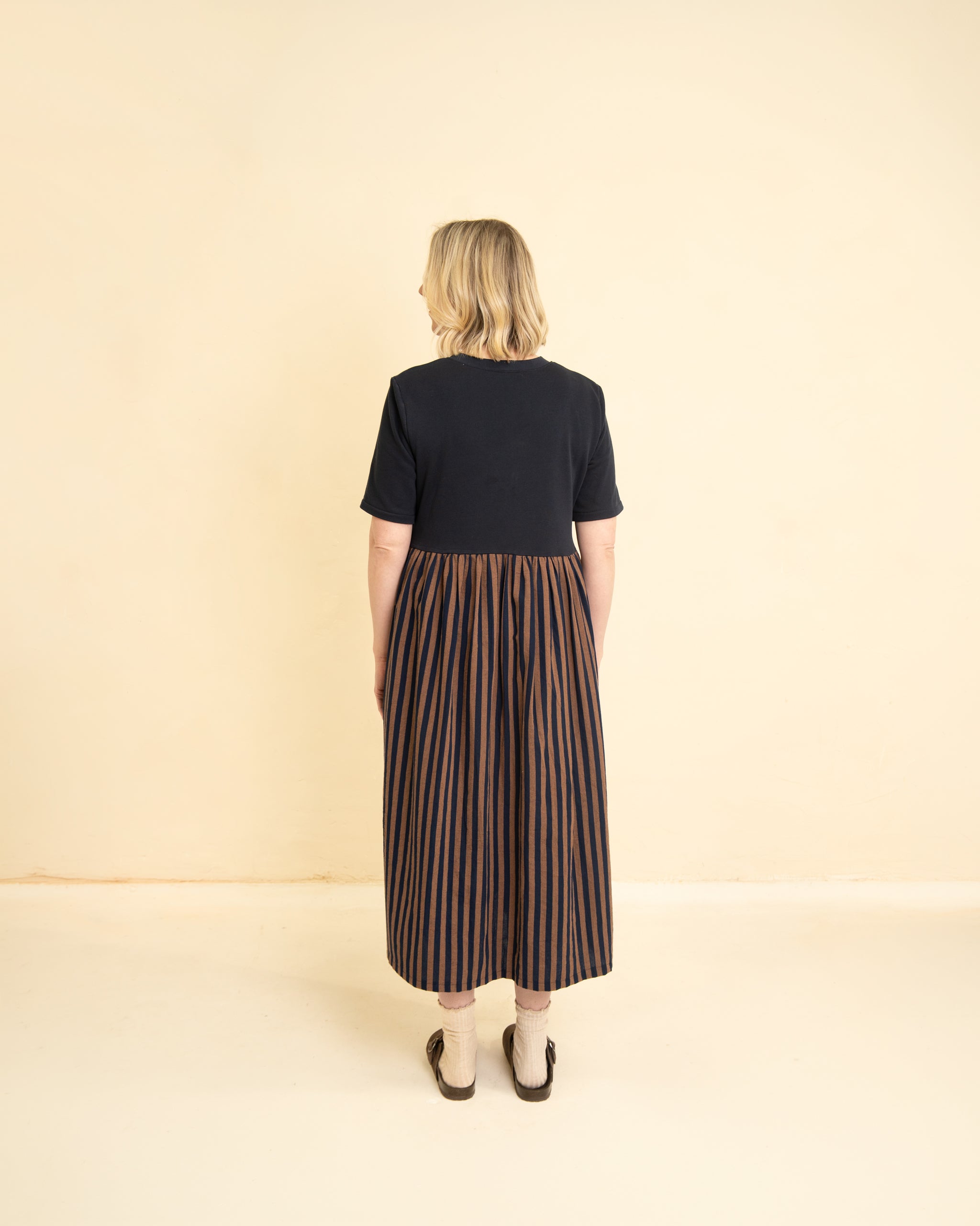 Little Rosy Cheeks Maize Dress