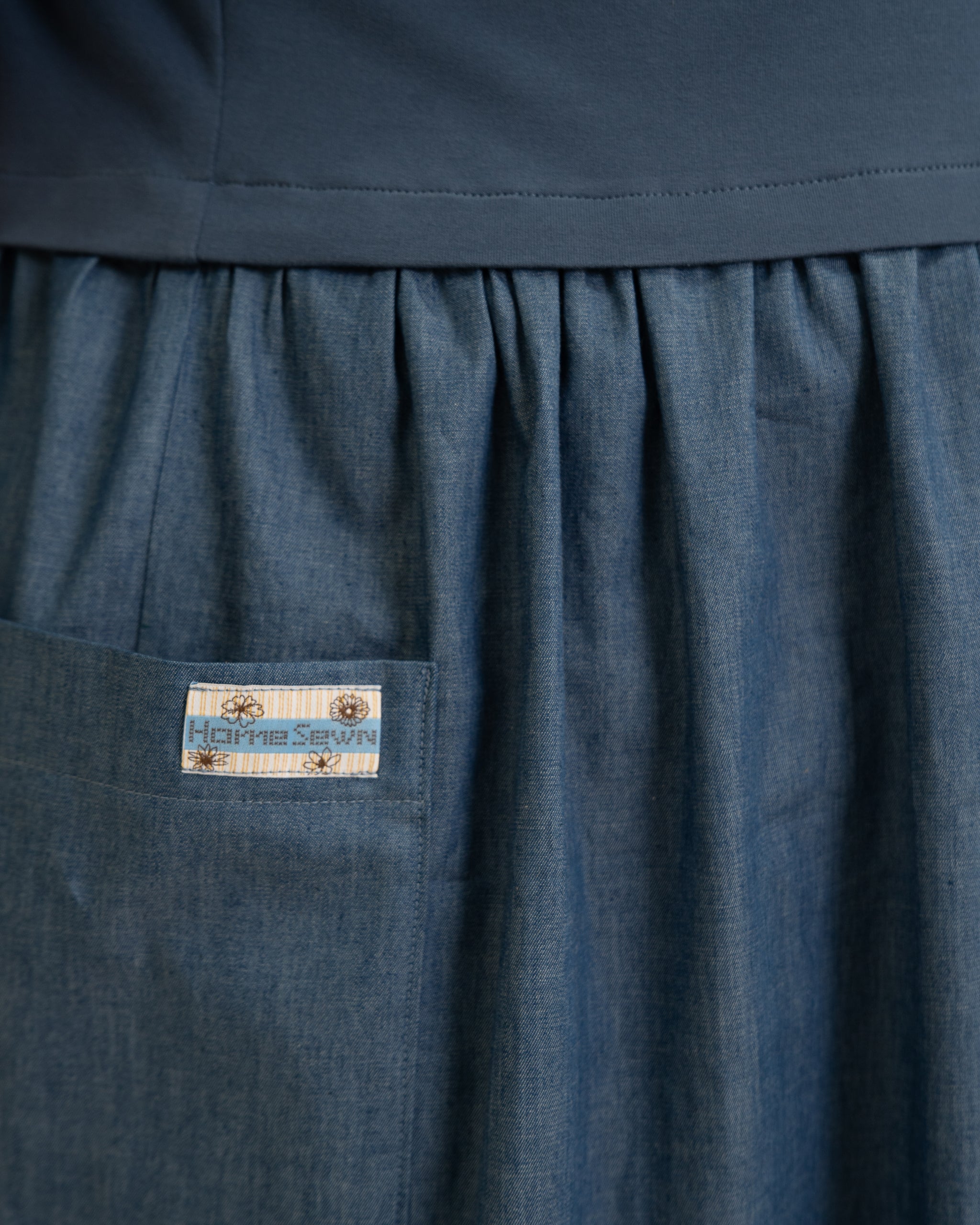 Little Rosy Cheeks Maize Dress