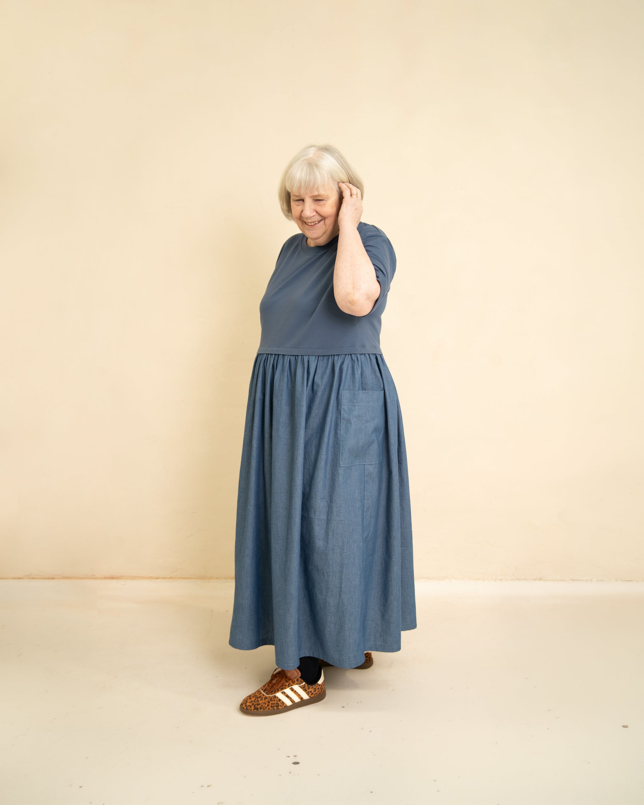 Little Rosy Cheeks Maize Dress