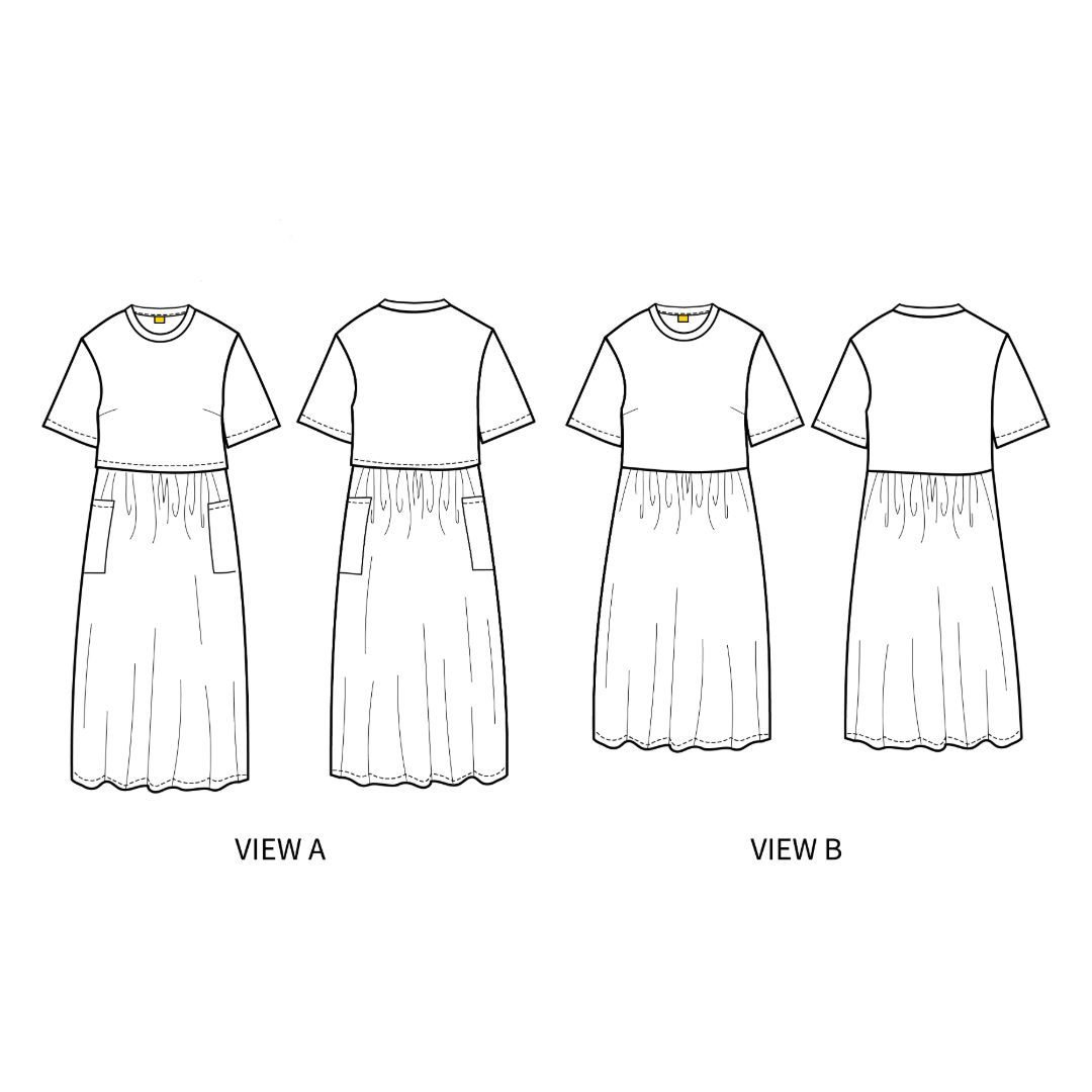 Little Rosy Cheeks Maize Dress
