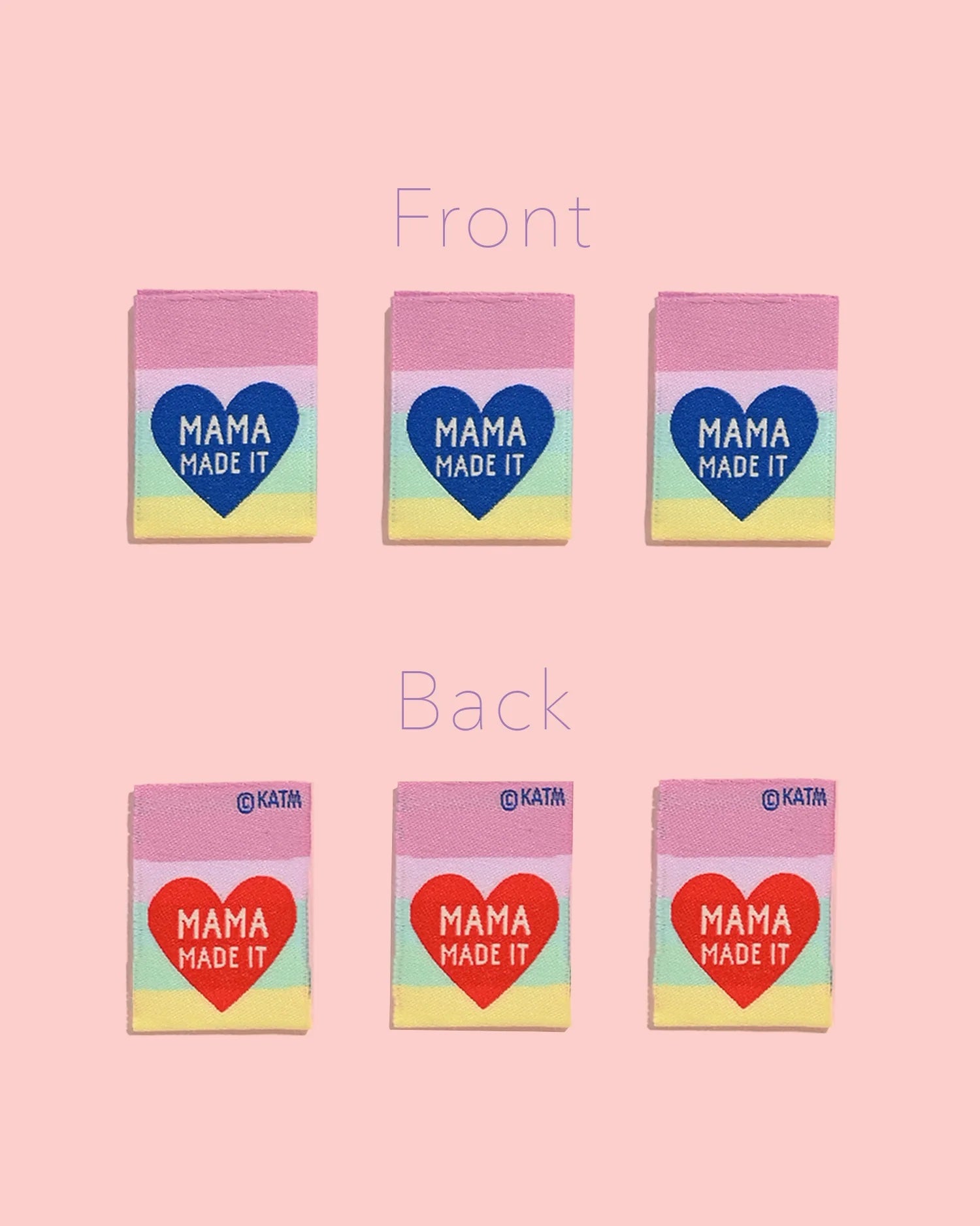 Kylie & The Machine 'Mama Made It' Labels