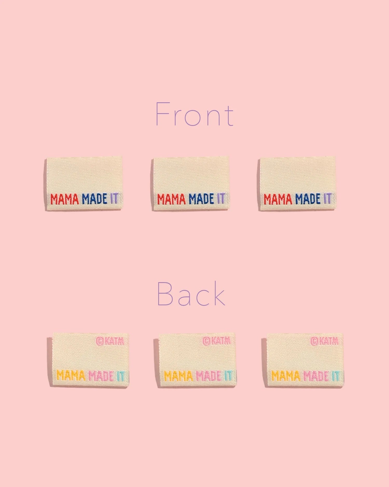 Kylie & The Machine 'Mama Made It' Labels