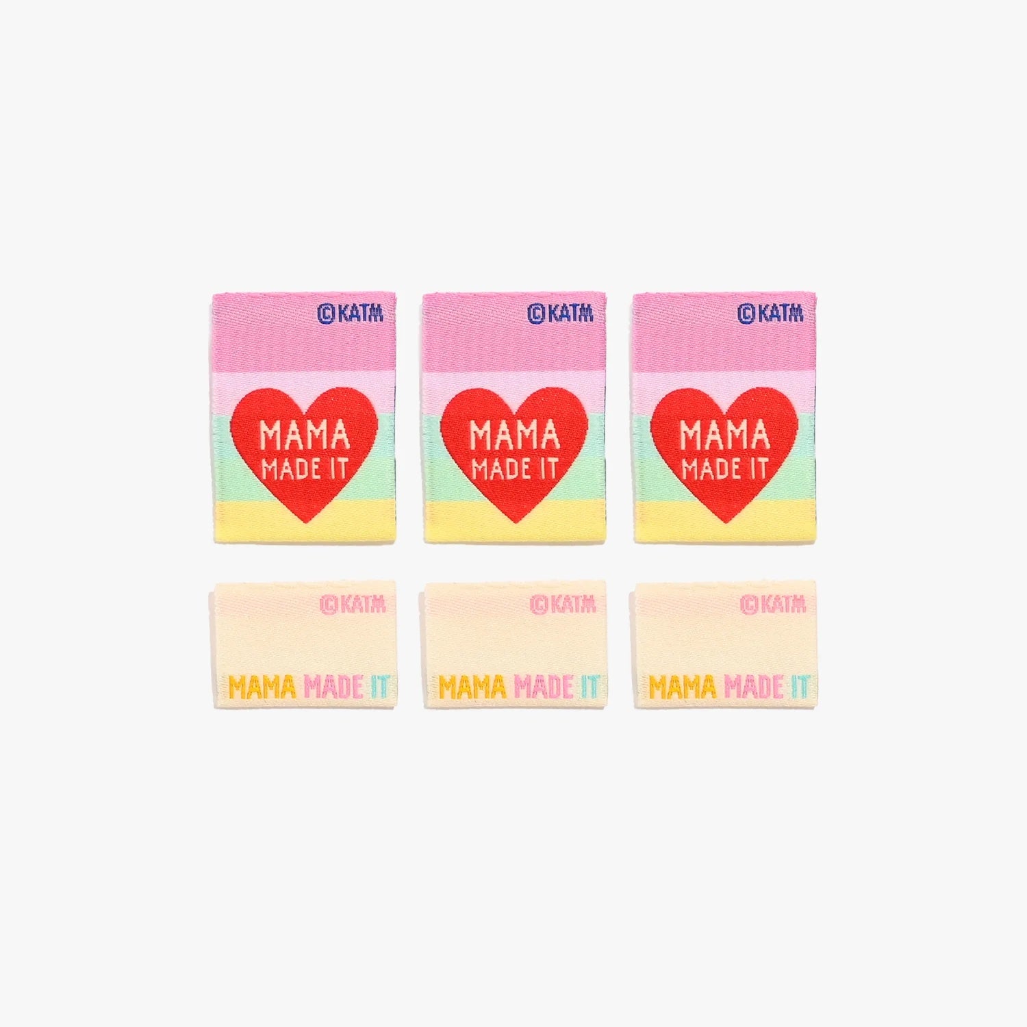 Kylie & The Machine 'Mama Made It' Labels