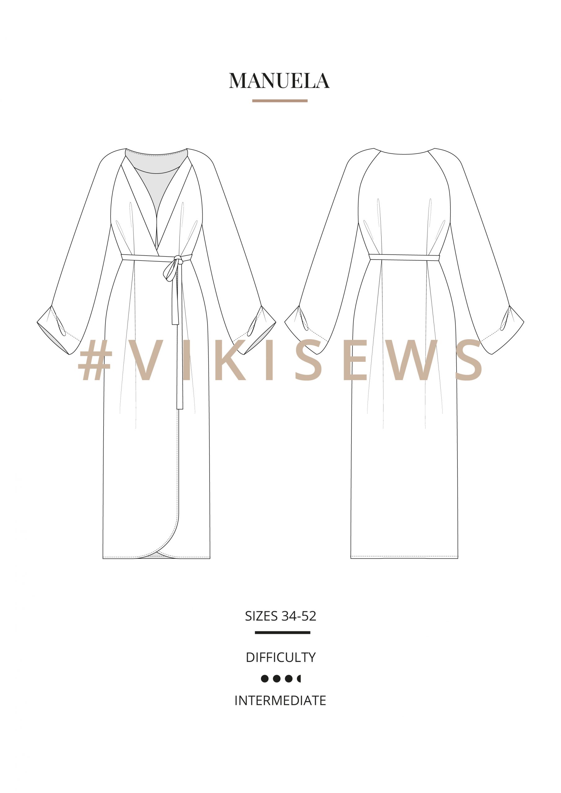 Vikisews Manuela Dress PDF