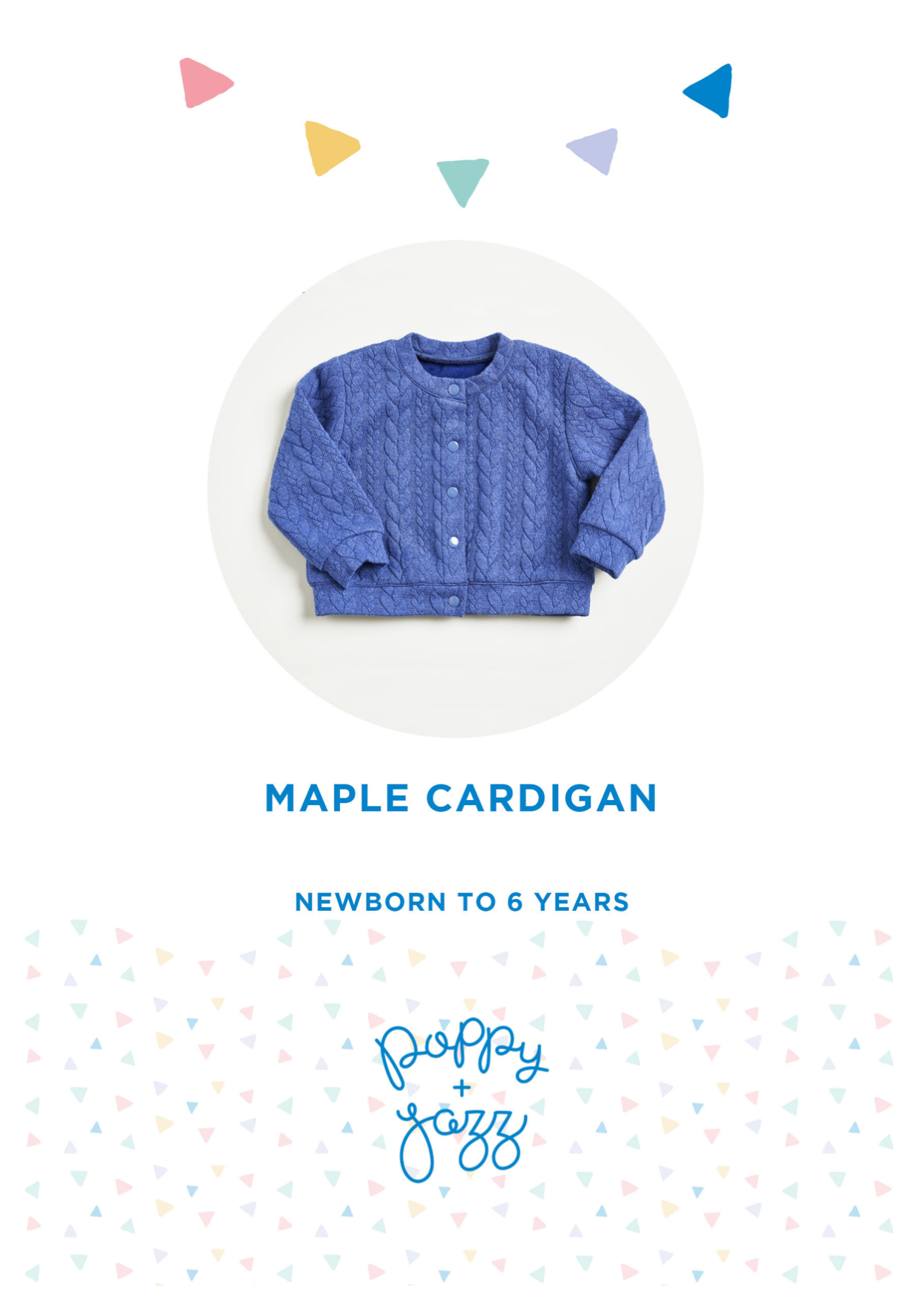 Poppy & Jazz Baby/Child Maple Cardigan