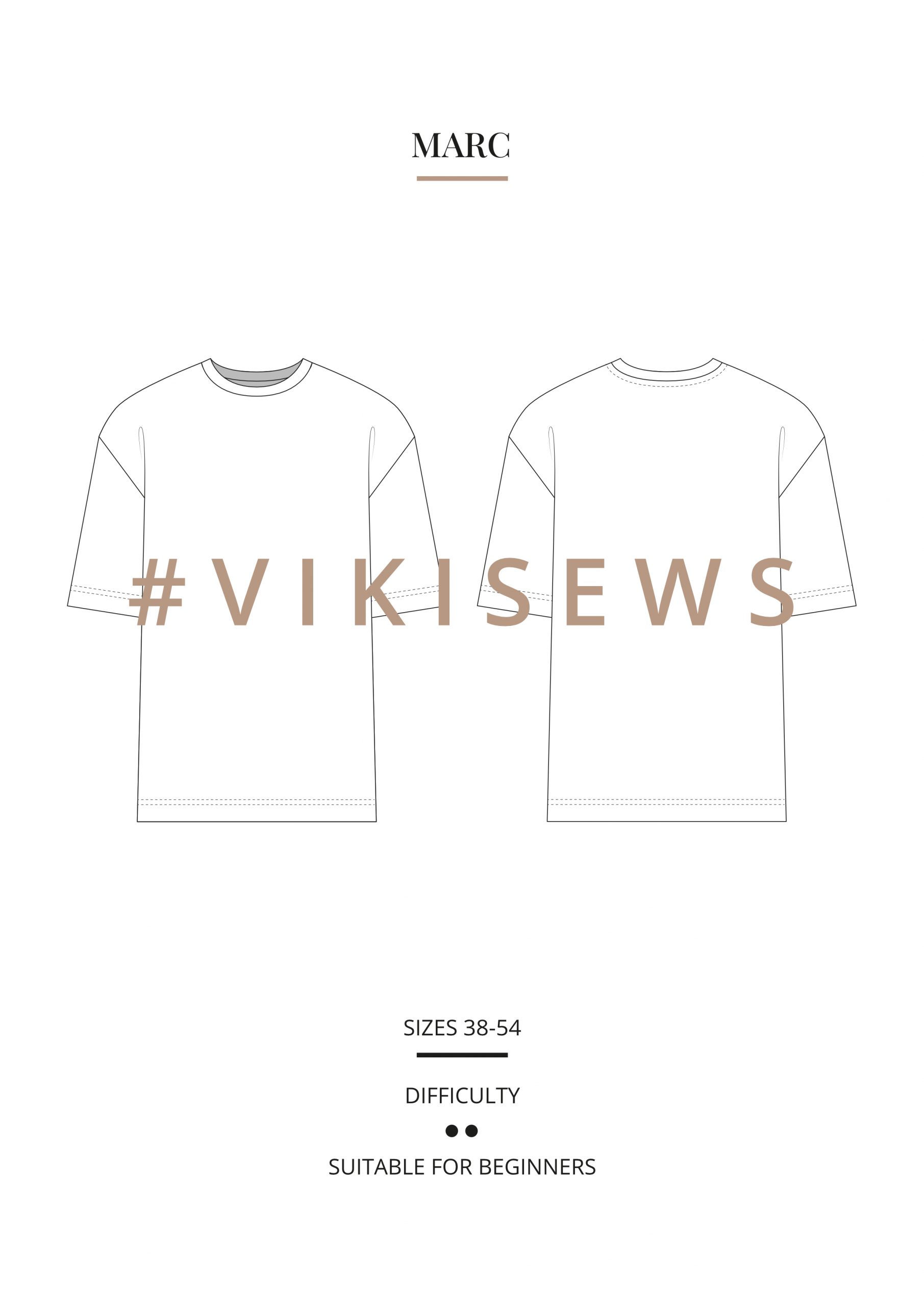 Vikisews Men's Marc T-shirt PDF