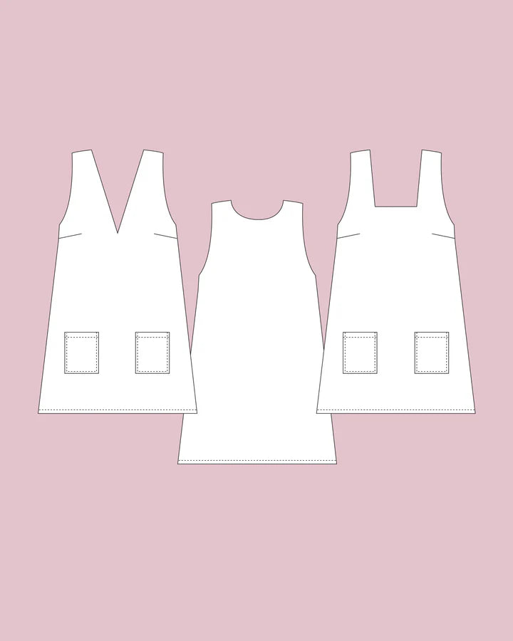 Tammy Handmade Margo Pinafore – The Fold Line