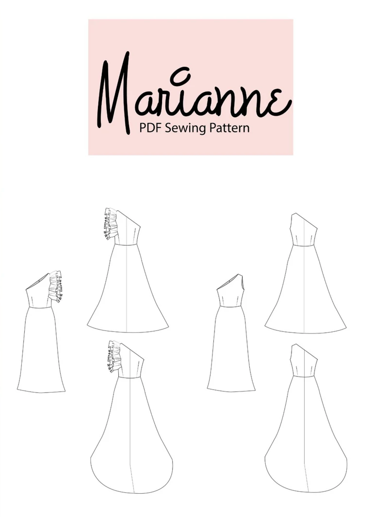 Pattern Sewciety Marianne Dress