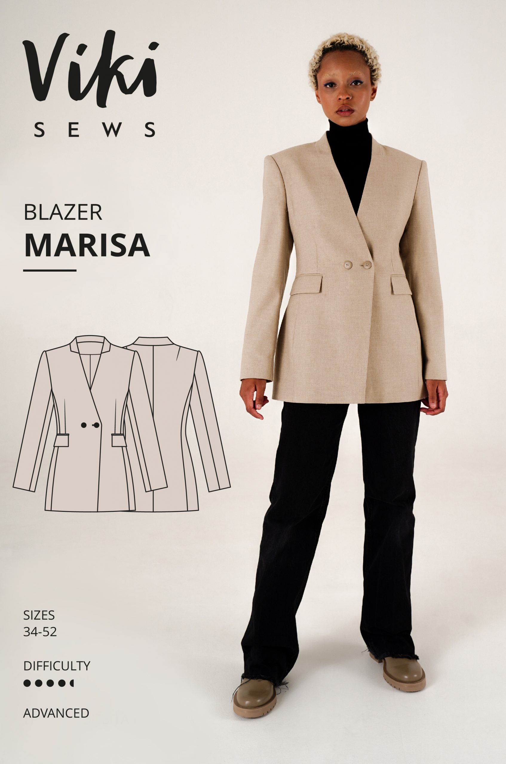 Vikisews Marisa Blazer PDF