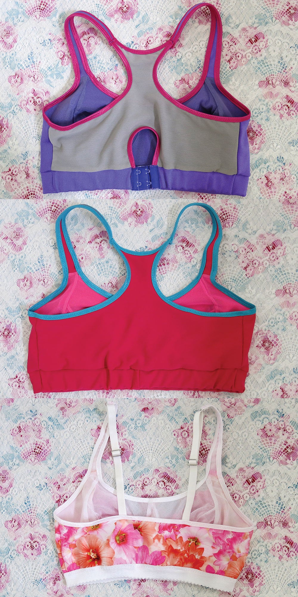 Pierre cardin sports bra deals