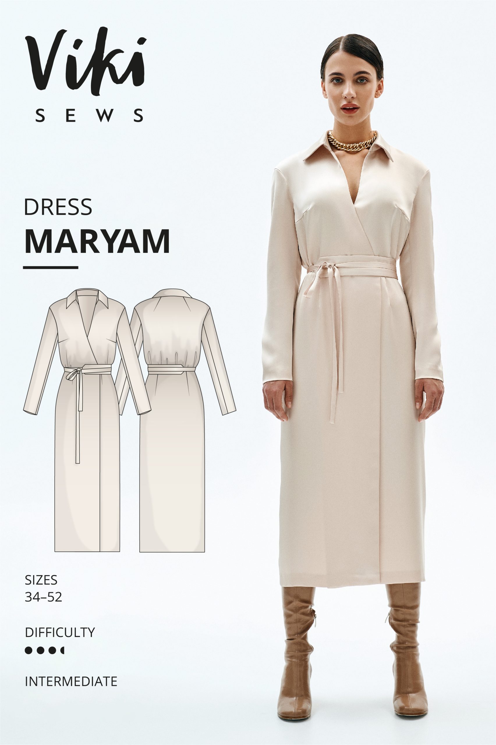 Vikisews Maryam Dress PDF