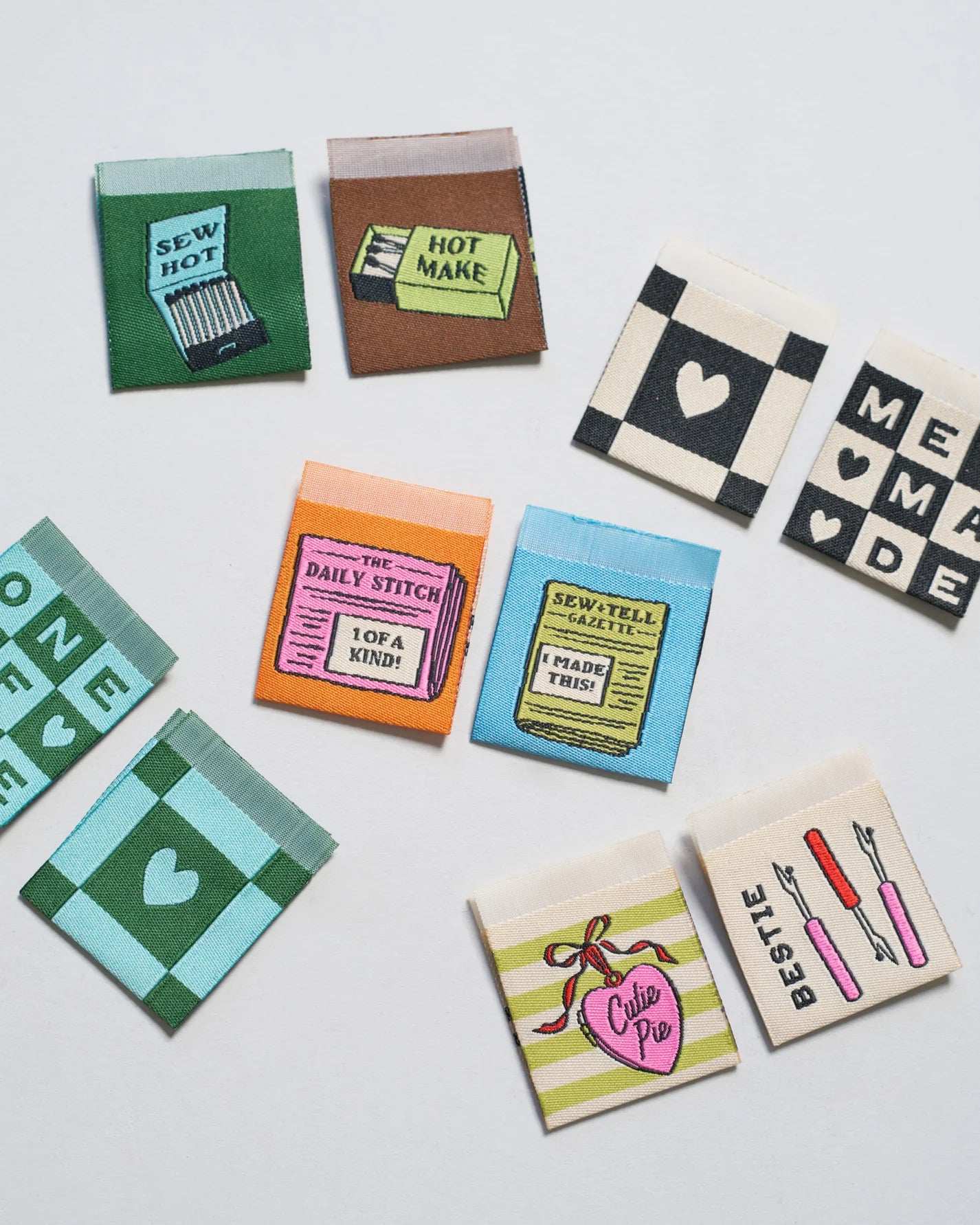 Matchy Matchy 'Me Made Square' Labels