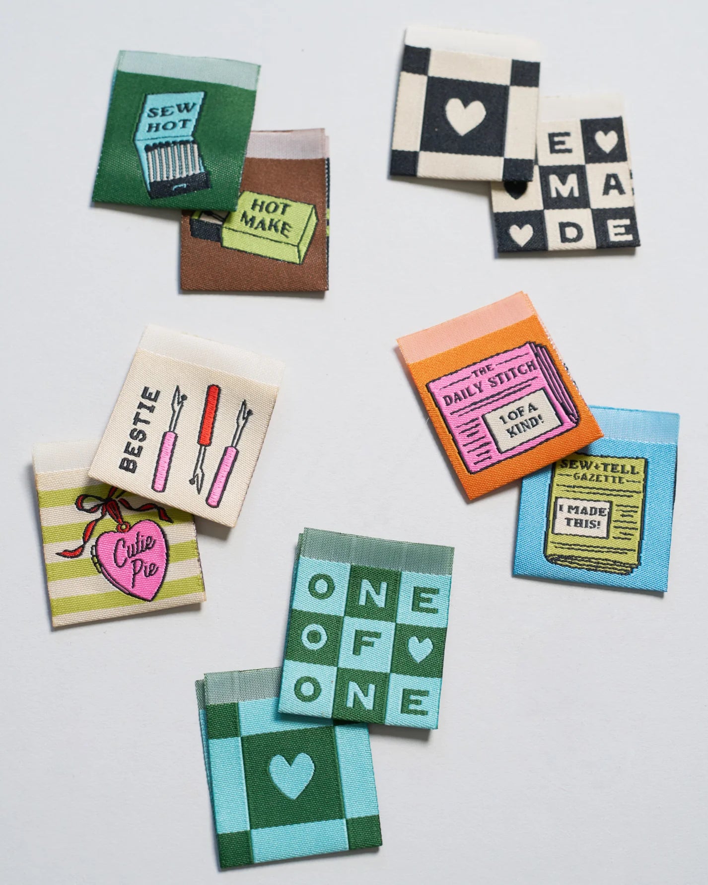 Matchy Matchy 'Me Made Square' Labels
