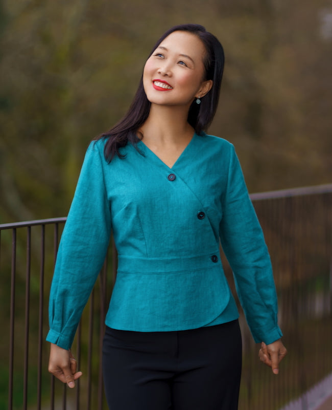 Itch to Stitch Mauritius Top – The Fold Line
