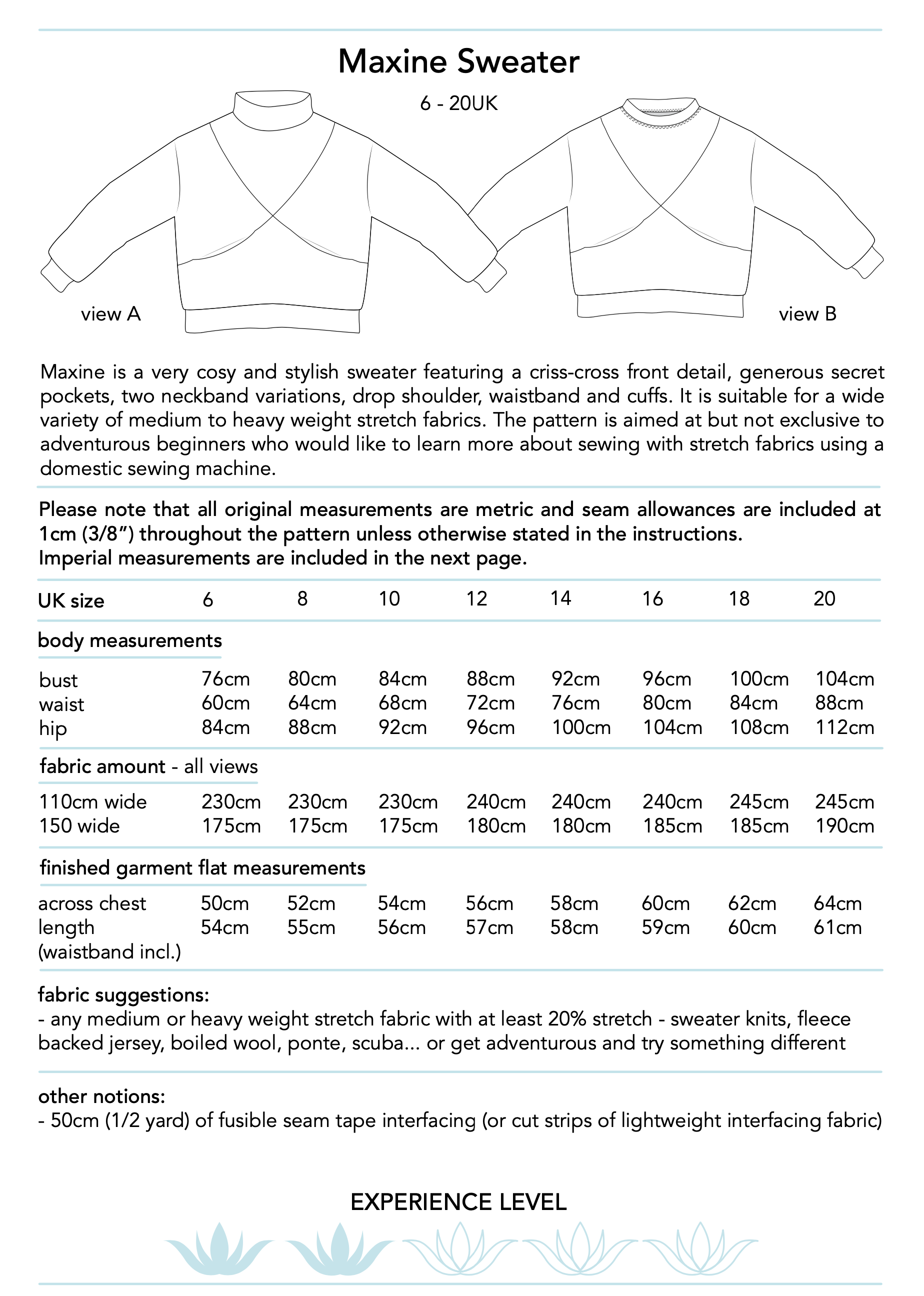 Dhurata Davies Patterns Maxine Sweater