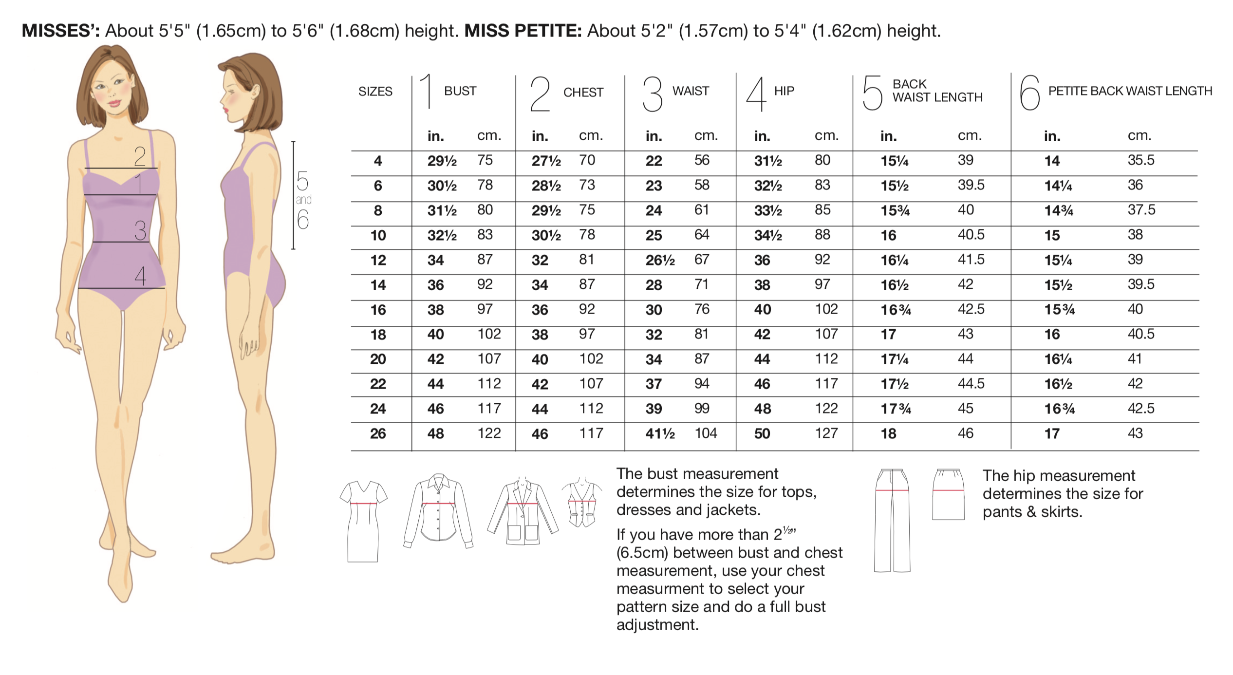 McCalls Top, Shorts and Trousers M8100