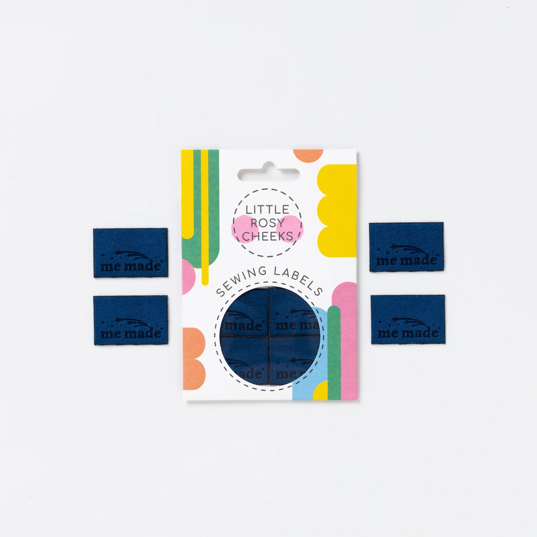 Little Rosy Cheeks 'Me Made Star Blue Velvet' Labels