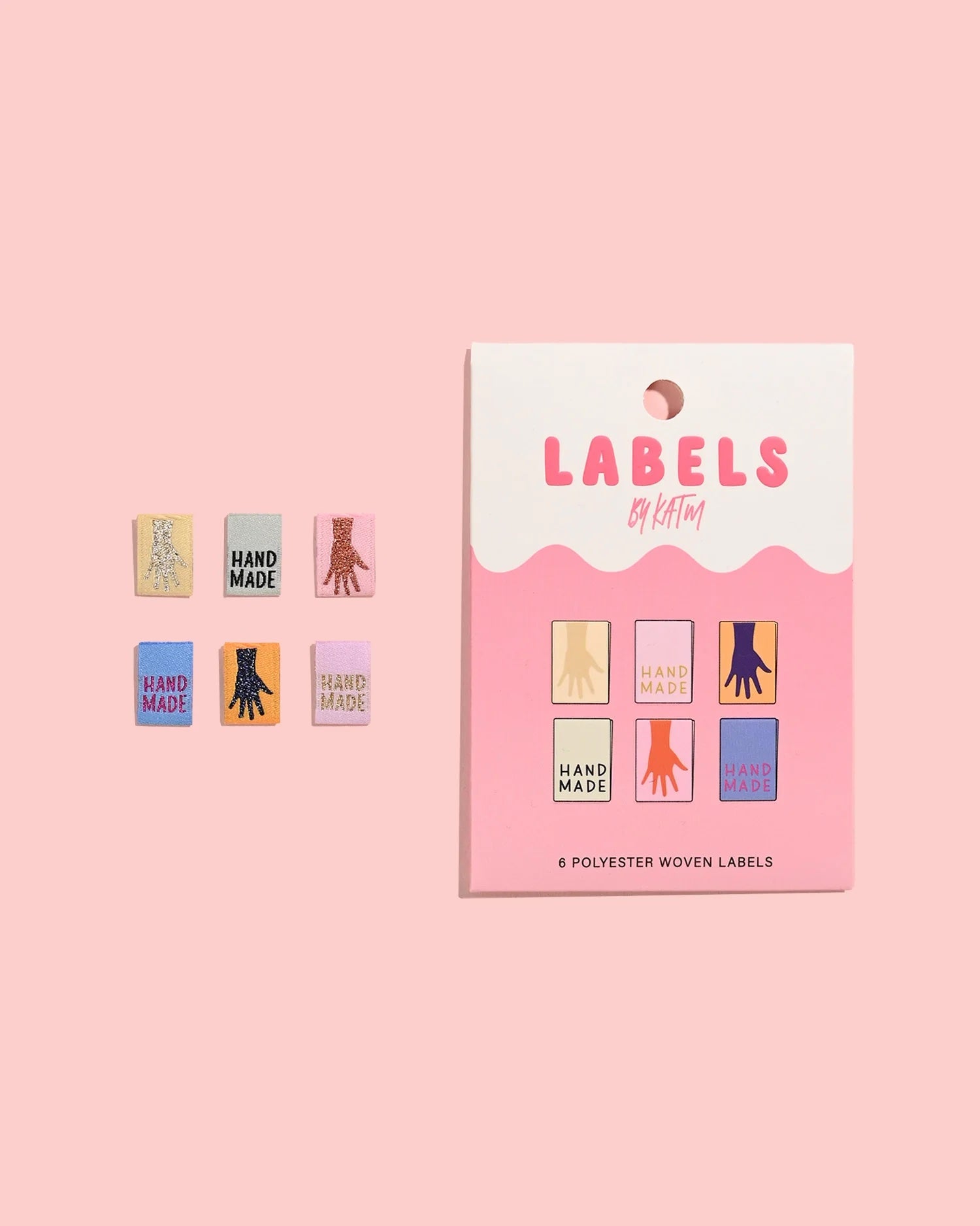 Kylie & The Machine 'Metallic Mini Hands' Labels