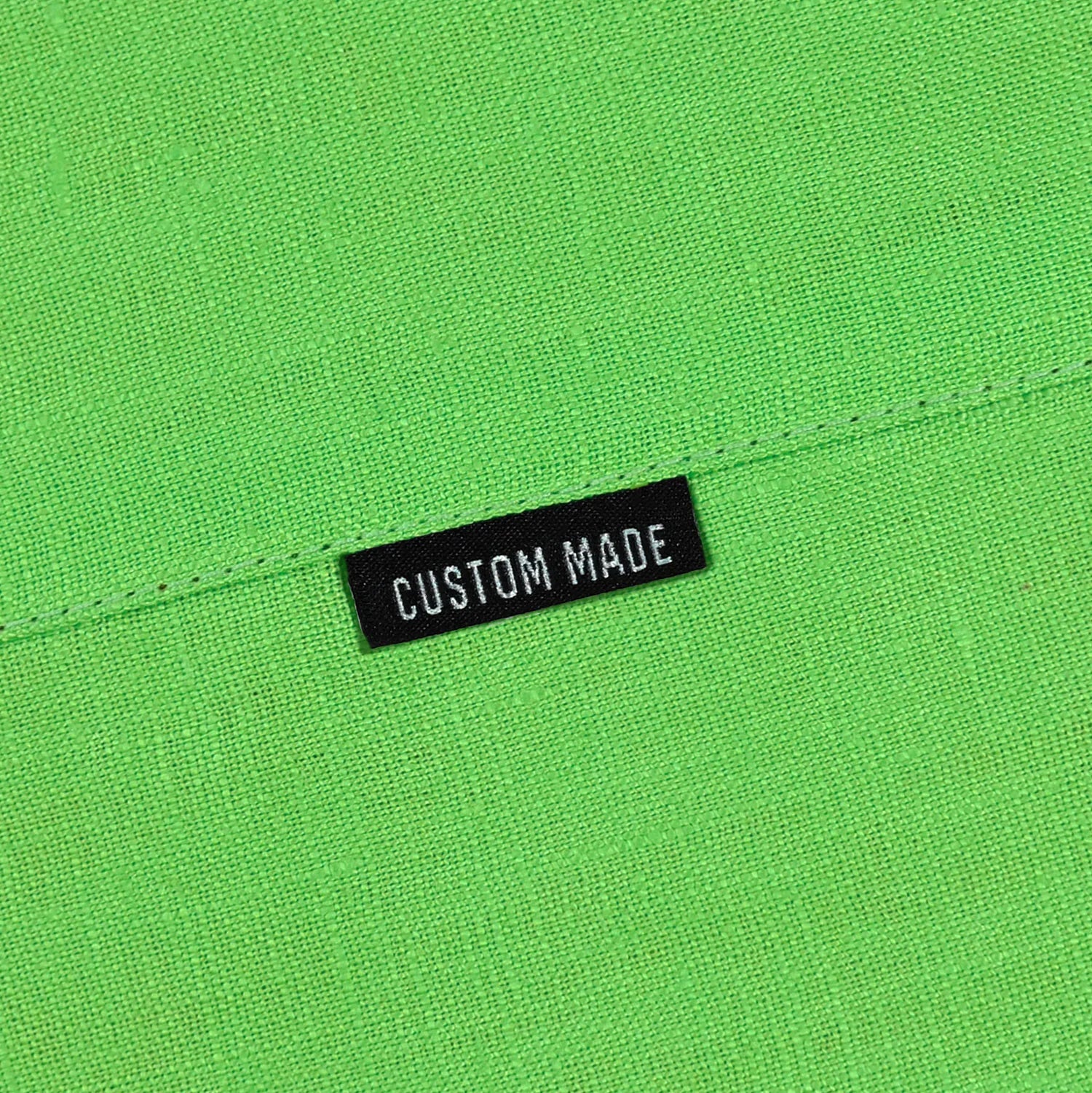 Kylie & The Machine 'Metallic Side Seams (Black)' Labels