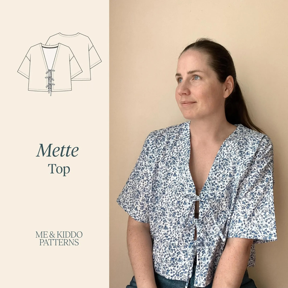 Me & Kiddo Patterns Mette Top