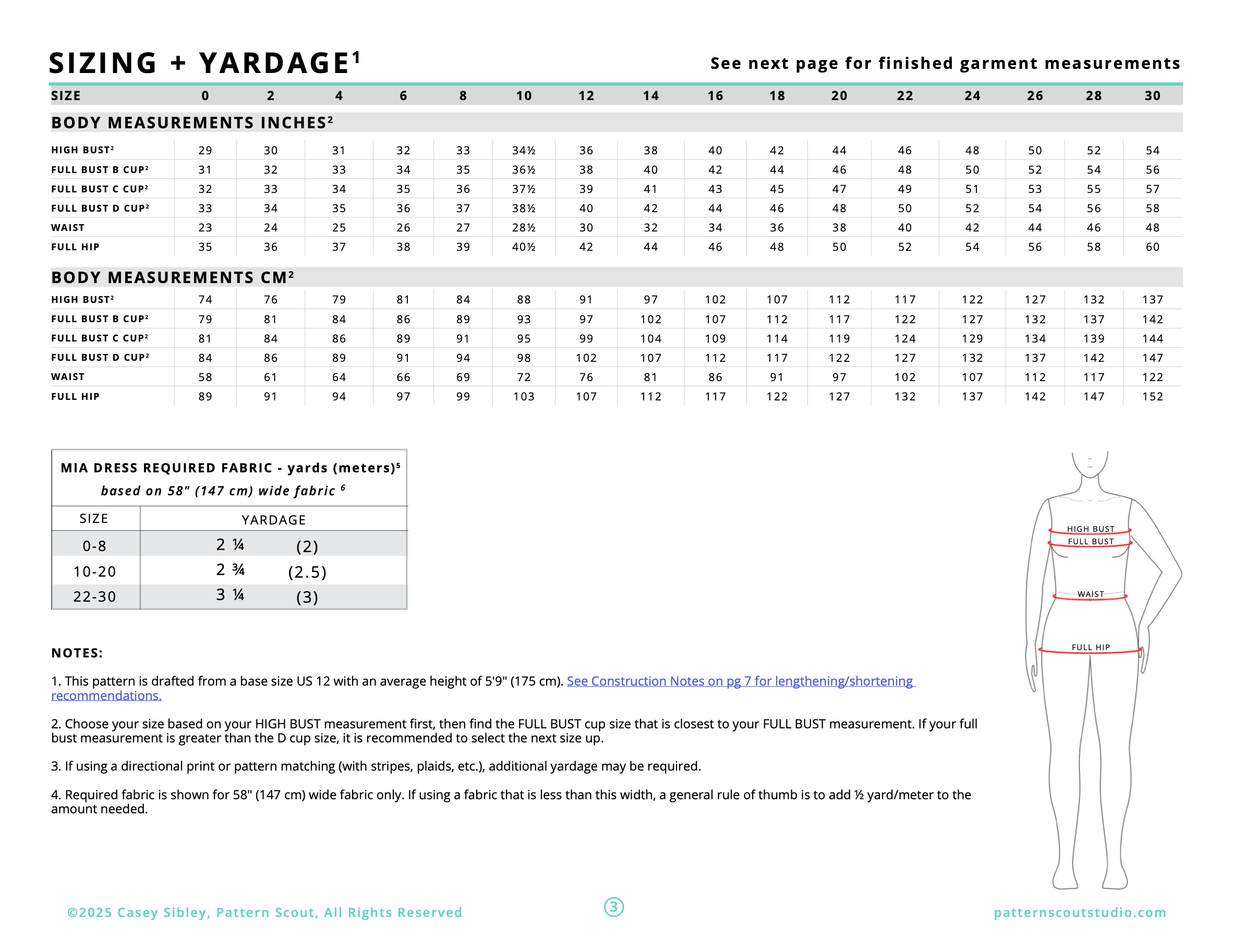 Pattern Scout Mia Dress