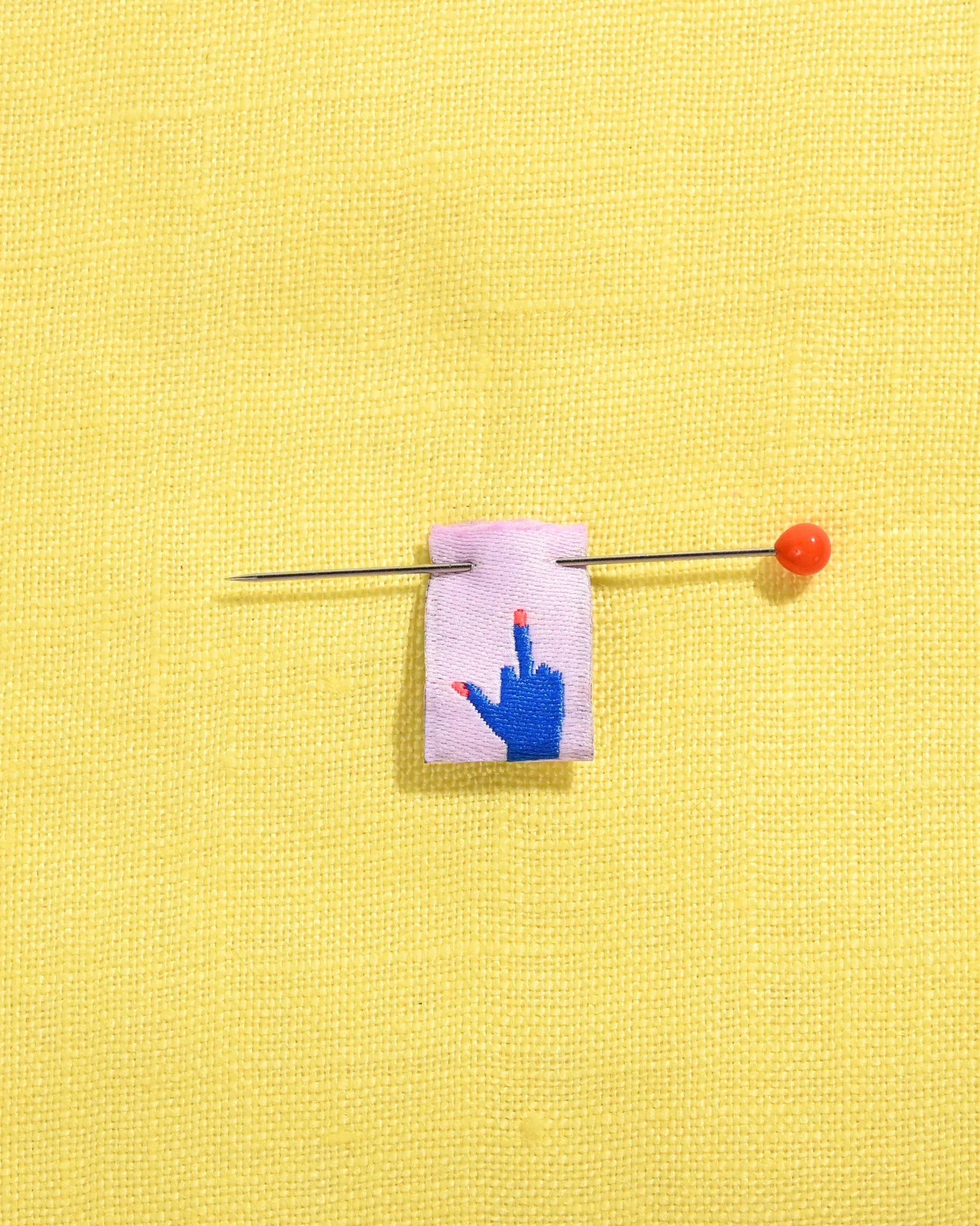Kylie & The Machine 'Middle Finger Mini Hands' Labels