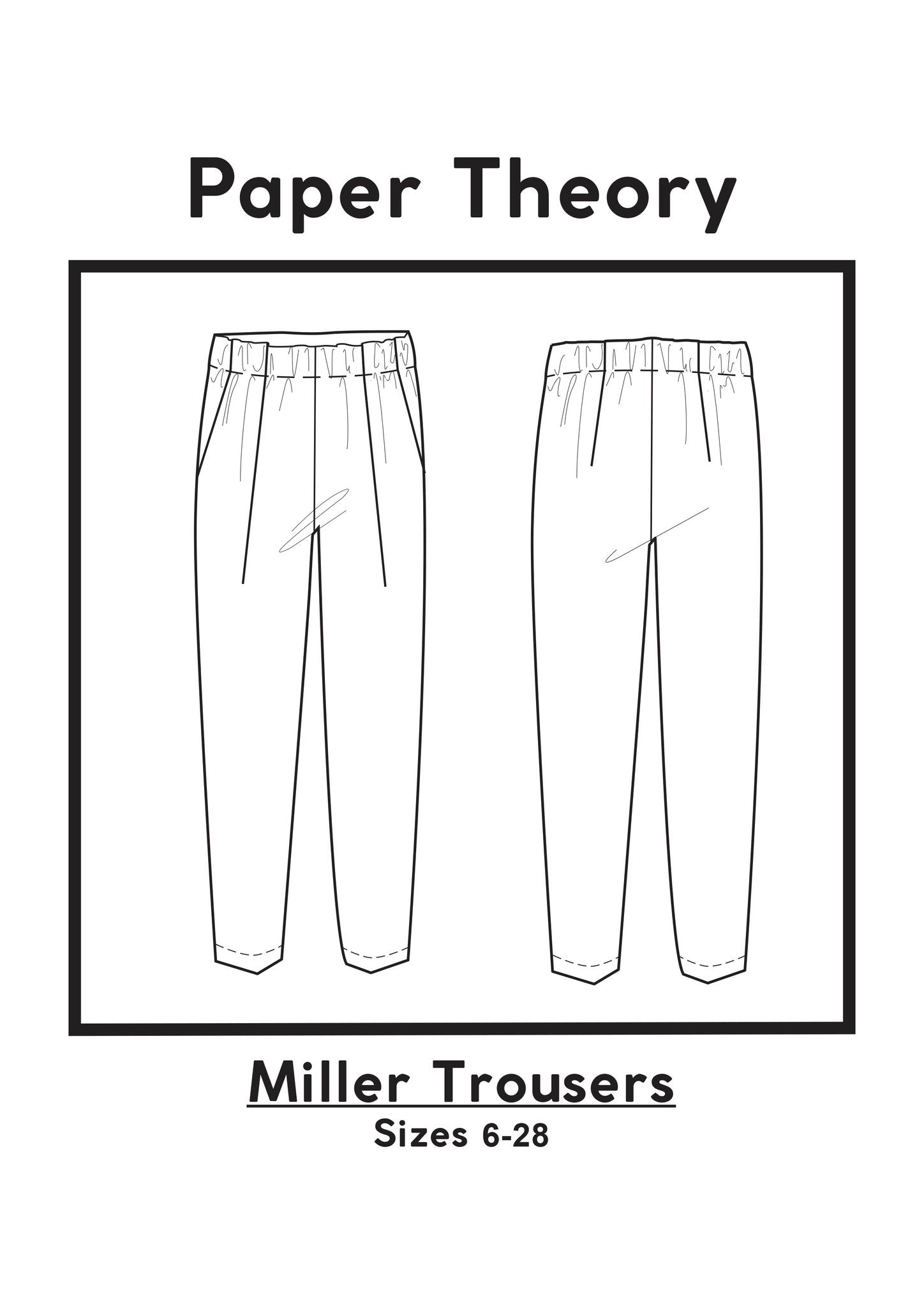 Paper Theory Patterns Miller Trousers