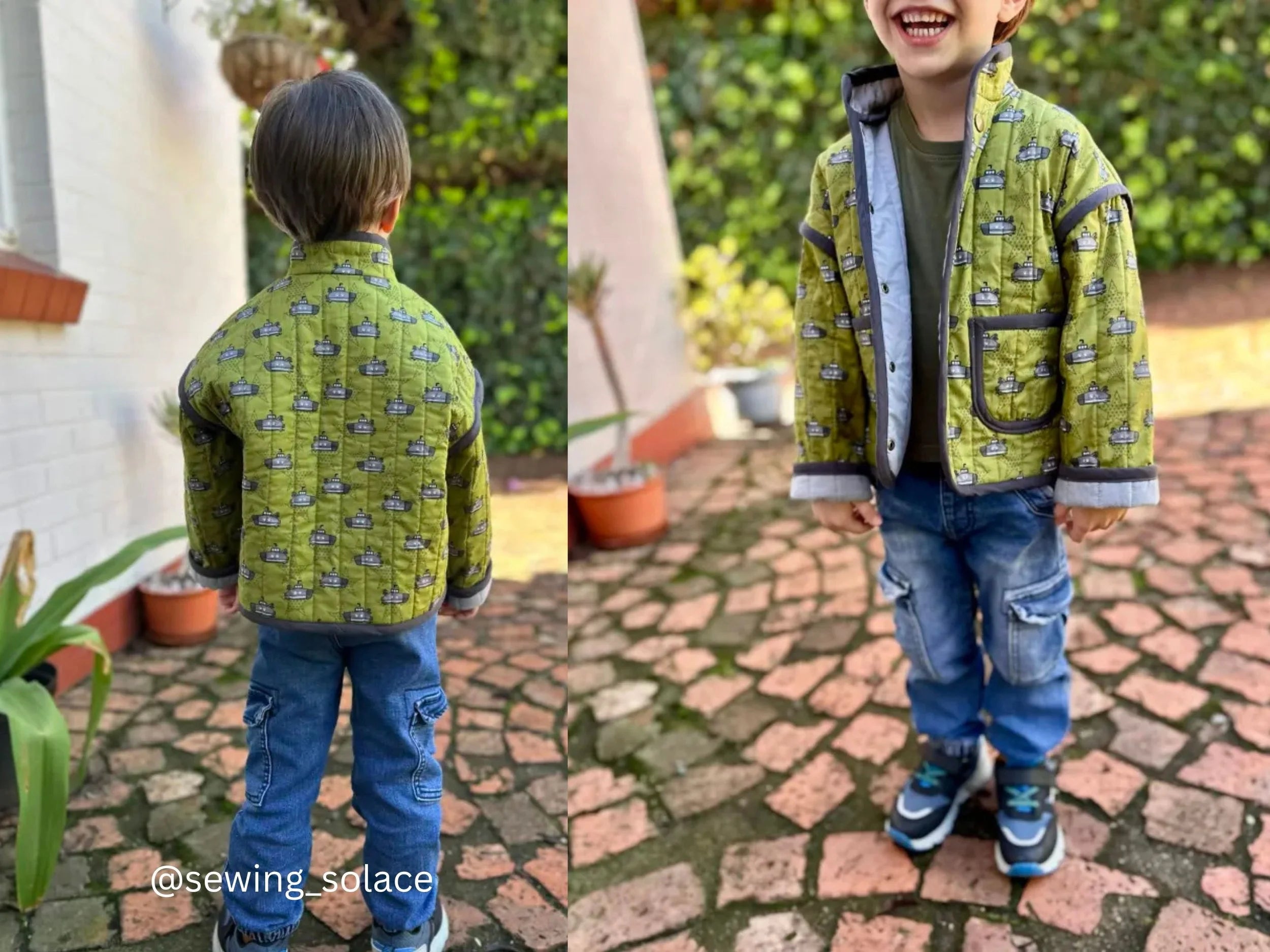Sew Bake Make Mini Cardamom Quilt Jacket