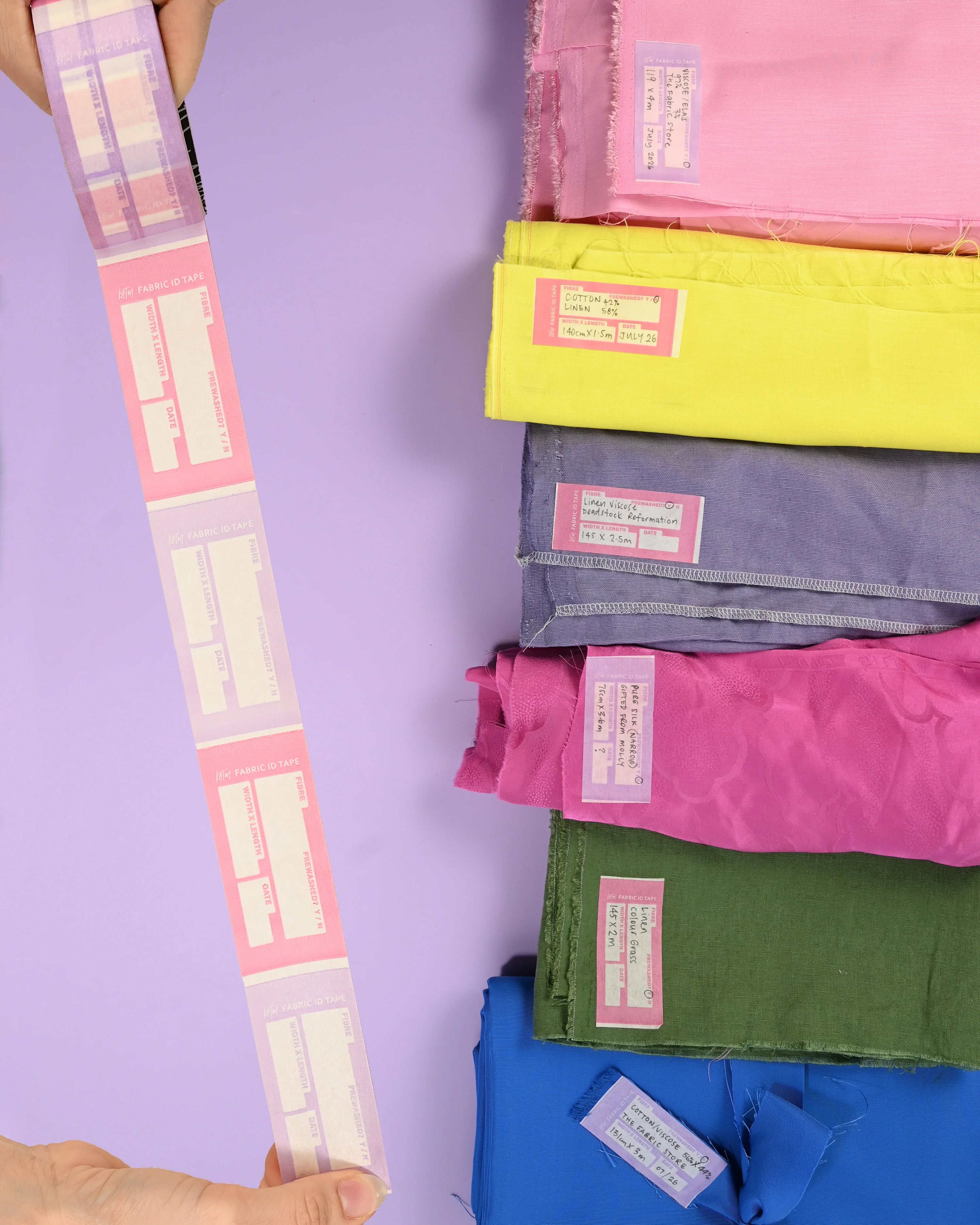 Kylie & The Machine Mini Fabric ID Tape