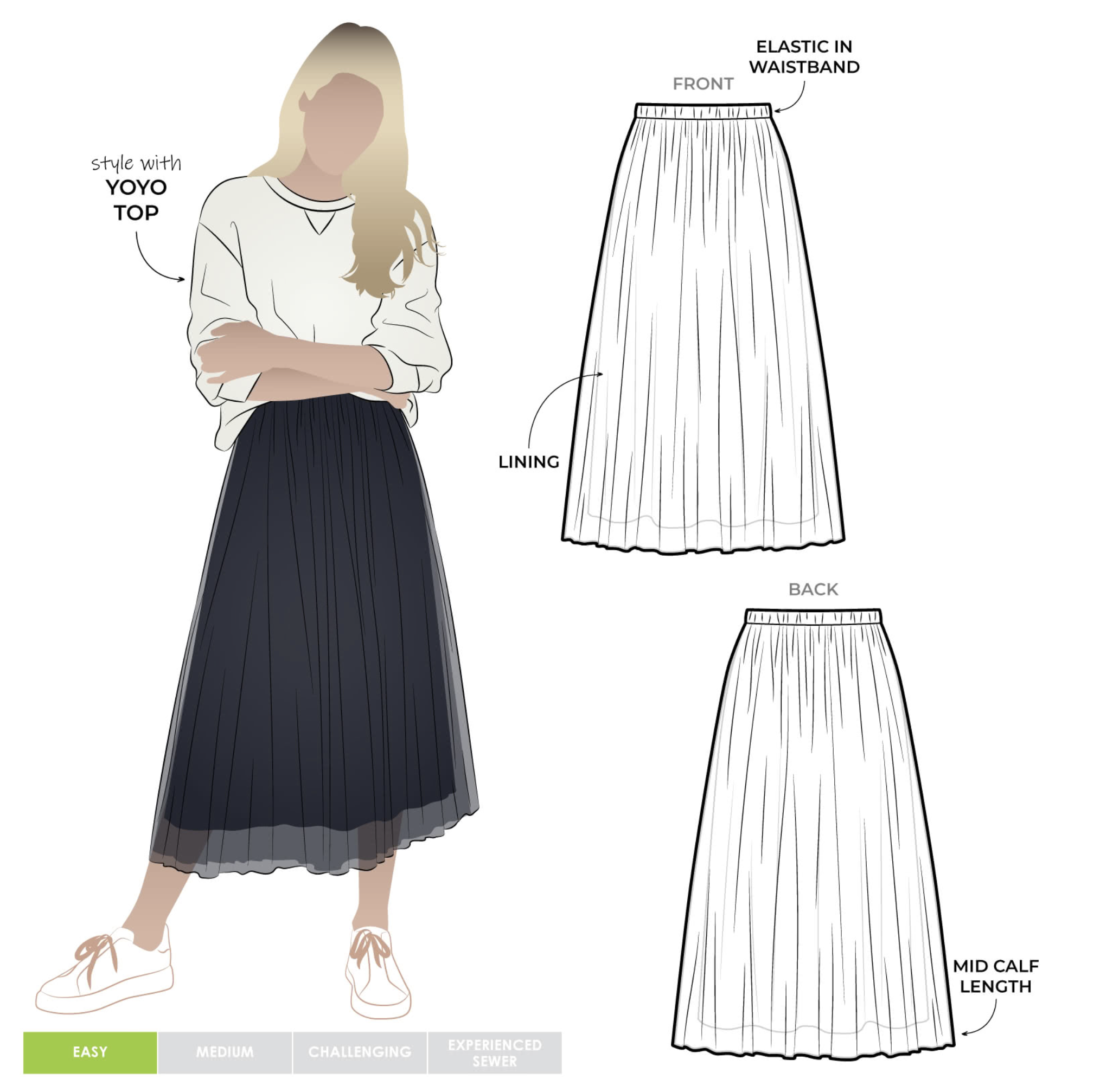 Style Arc Miranda Skirt