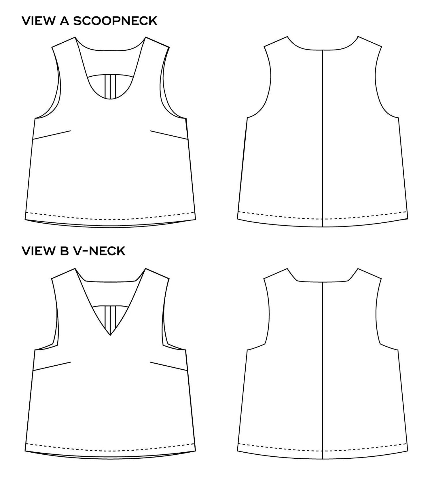 Sew DIY Miri Tank Top