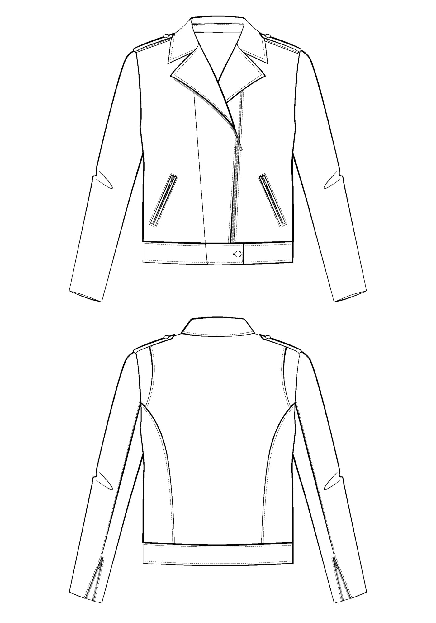 Maison Fauve Misfit Biker Jacket