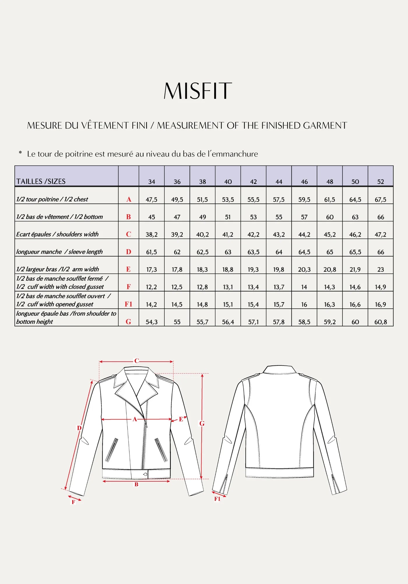 Maison Fauve Misfit Biker Jacket