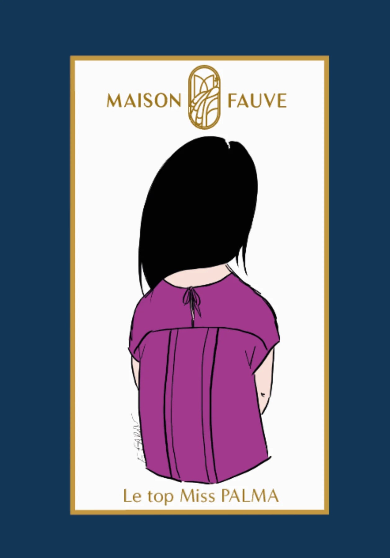 Maison Fauve Child/Teen Miss Palma Top