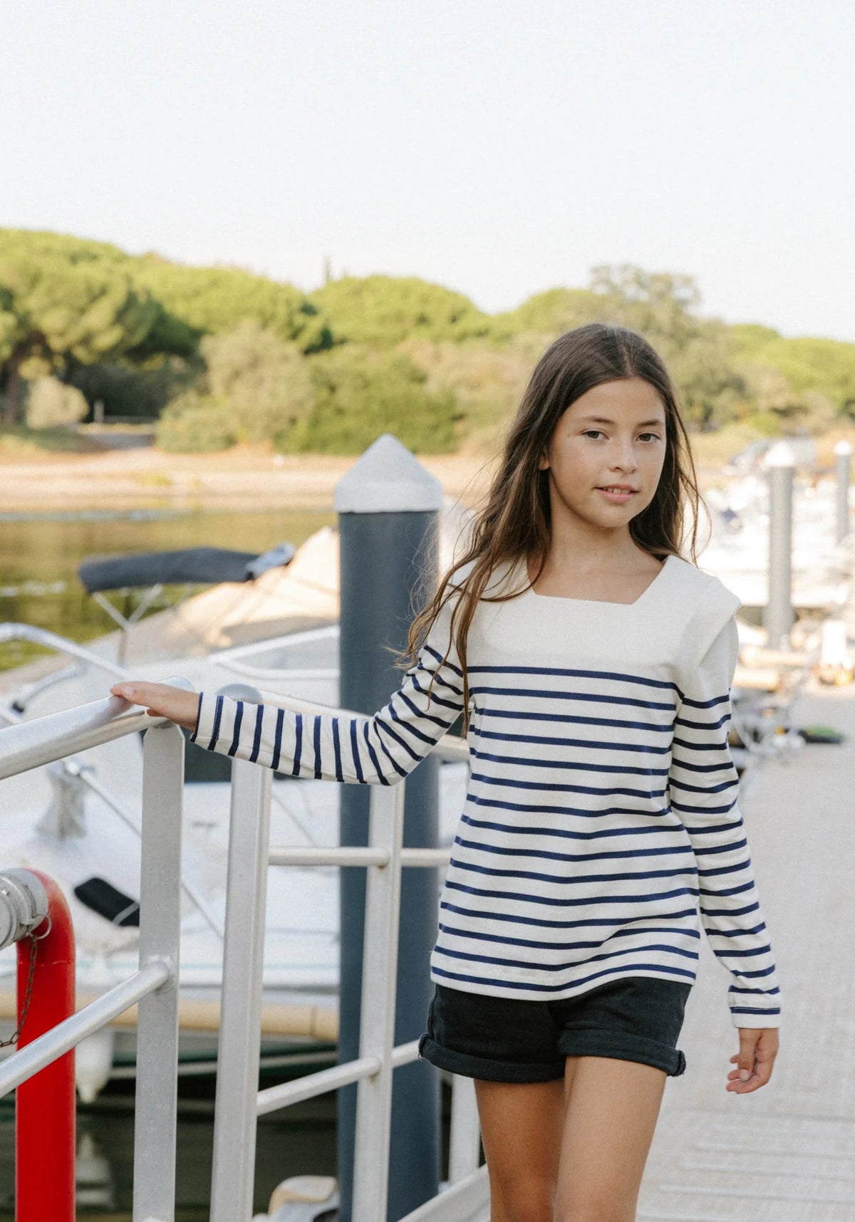 Maison Fauve Child/Teen Miss Pirate Breton Top