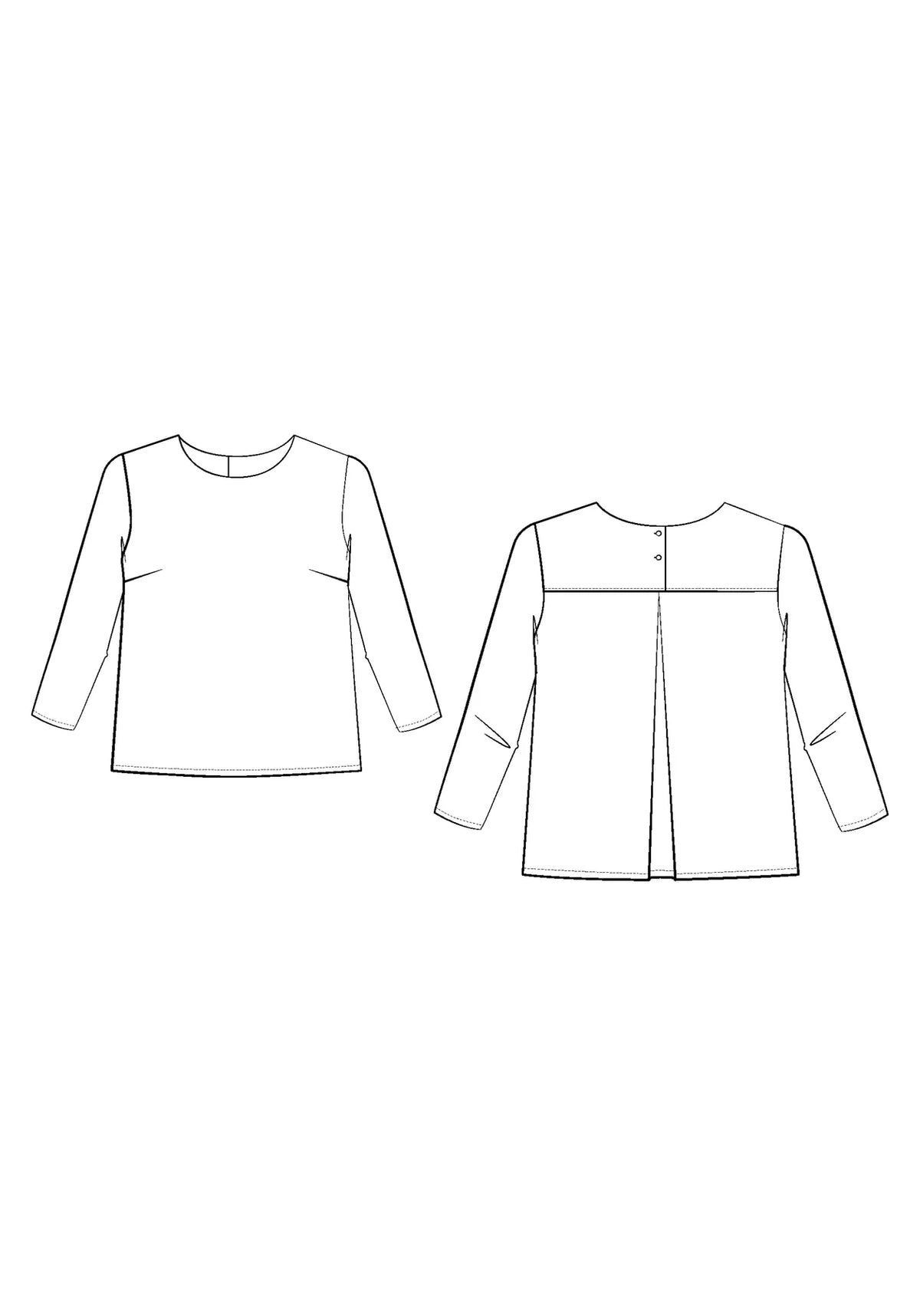 Maison Fauve Child/Teen Miss Violette Blouse