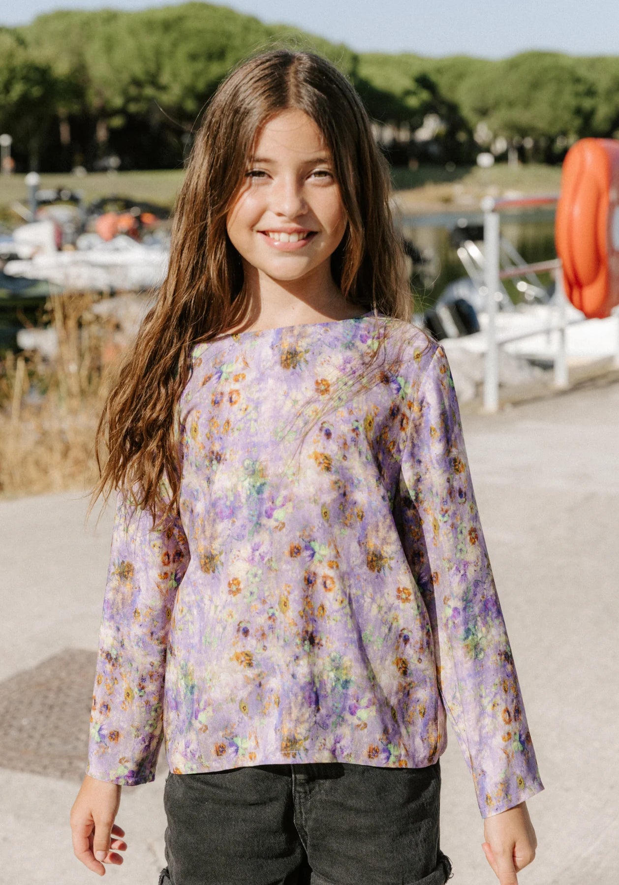 Maison Fauve Child/Teen Miss Violette Blouse